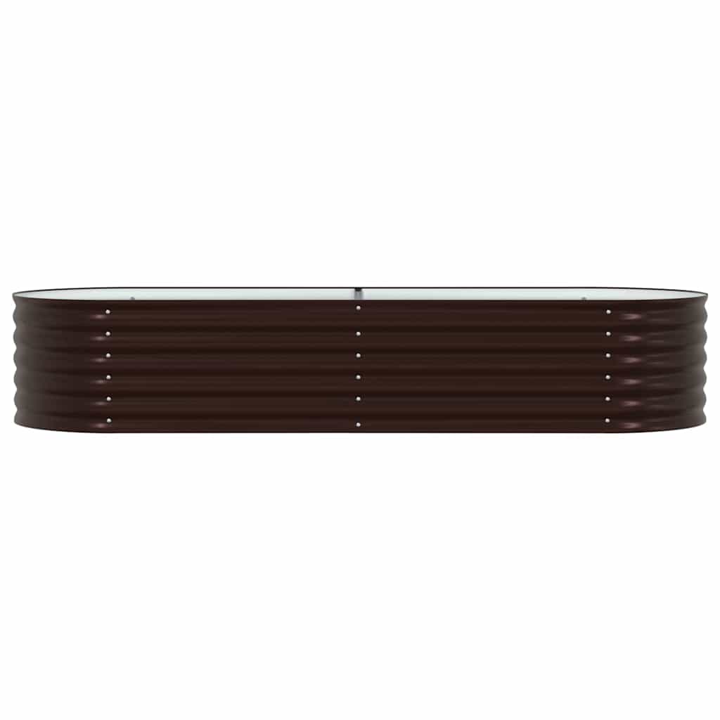 Verhoogd bed Bruin 240 x 80 x 44 cm Staal is nu te koop bij PeponiXL, paradijselijk wonen!