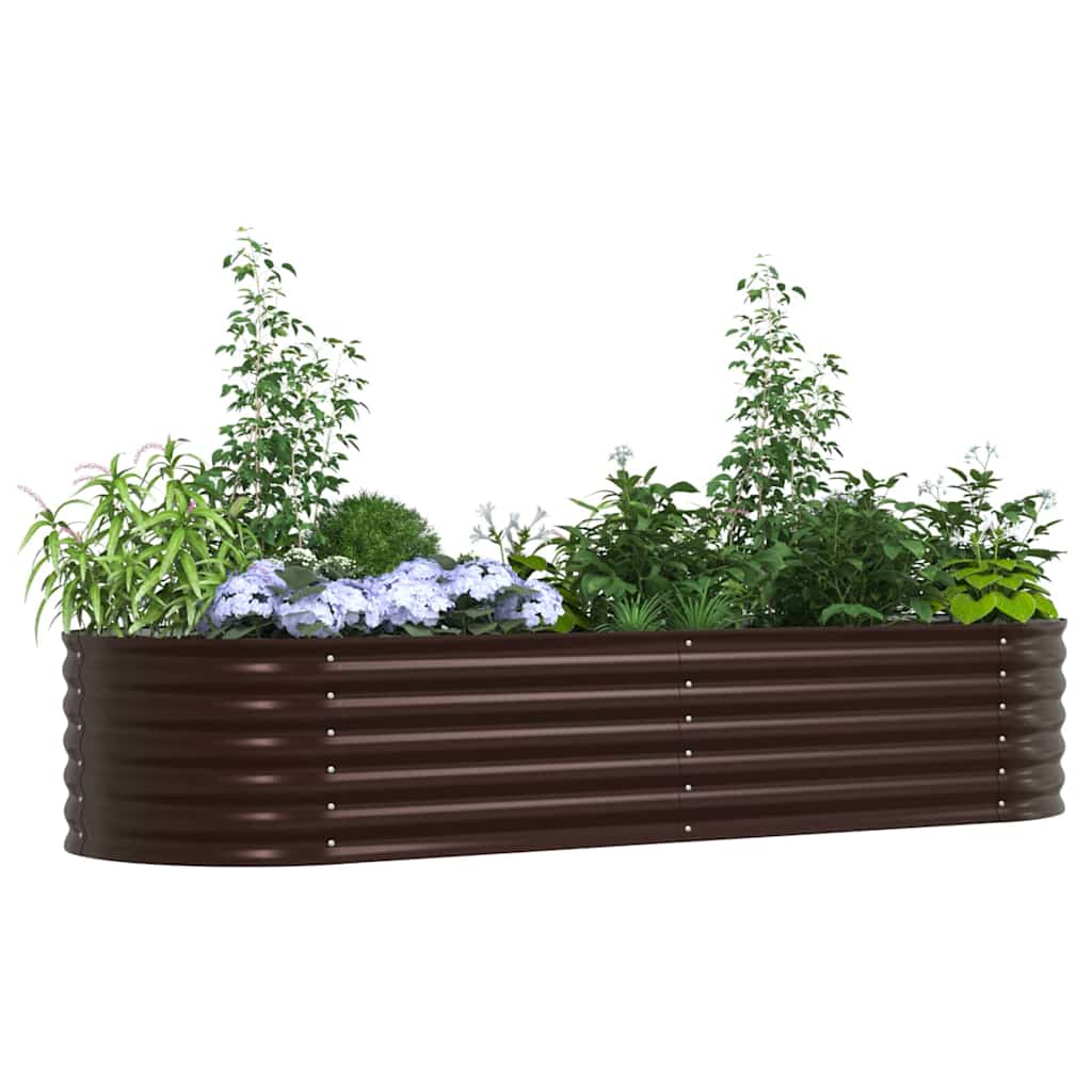 Verhoogd bed Bruin 240 x 80 x 44 cm Staal is nu te koop bij PeponiXL, paradijselijk wonen!