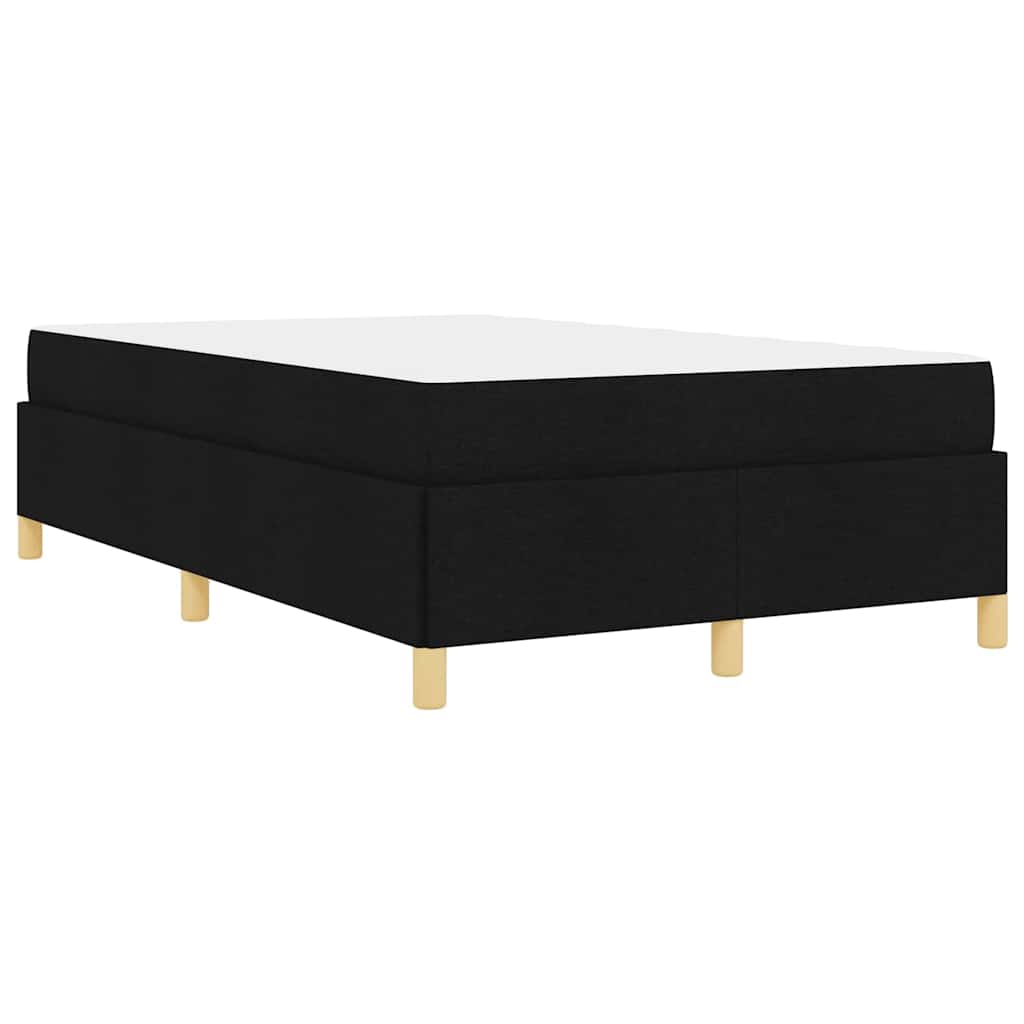 Bedframe met matras Zwart 120 x 190 cm Stof is nu te koop bij PeponiXL, paradijselijk wonen!