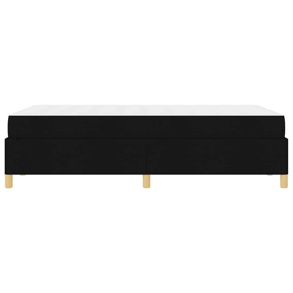 Bedframe met matras Zwart 120 x 190 cm Stof is nu te koop bij PeponiXL, paradijselijk wonen!