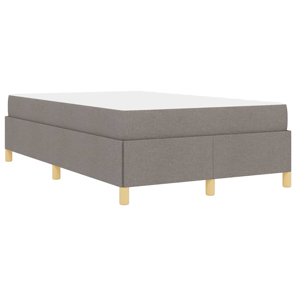 Bedframe met matras Taupe 120 x 200 cm Stof is nu te koop bij PeponiXL, paradijselijk wonen!