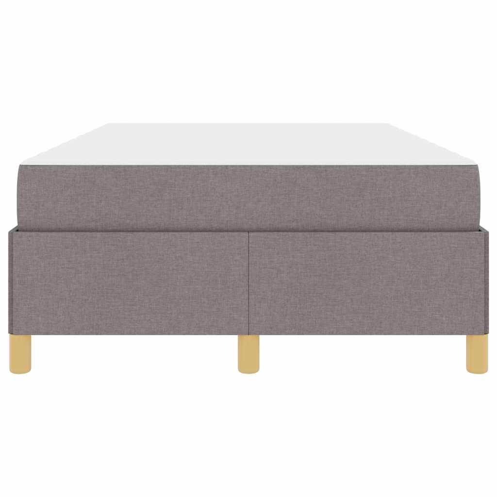 Bedframe met matras Taupe 120 x 200 cm Stof is nu te koop bij PeponiXL, paradijselijk wonen!