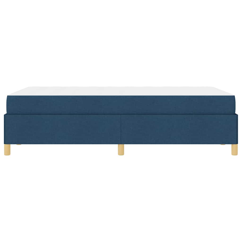 Bedframe met matras Blauw 120 x 200 cm Stof is nu te koop bij PeponiXL, paradijselijk wonen!