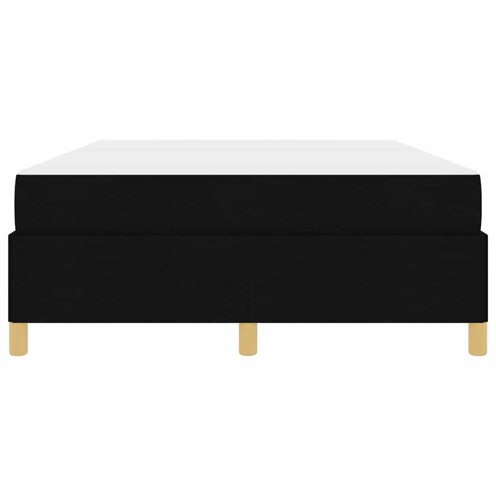 Bedframe met matras Zwart 160 x 200 cm Stof is nu te koop bij PeponiXL, paradijselijk wonen!