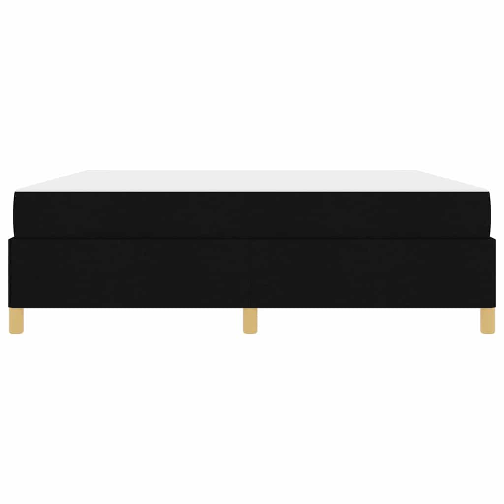 Bedframe met matras Zwart 180 x 200 cm Stof is nu te koop bij PeponiXL, paradijselijk wonen!