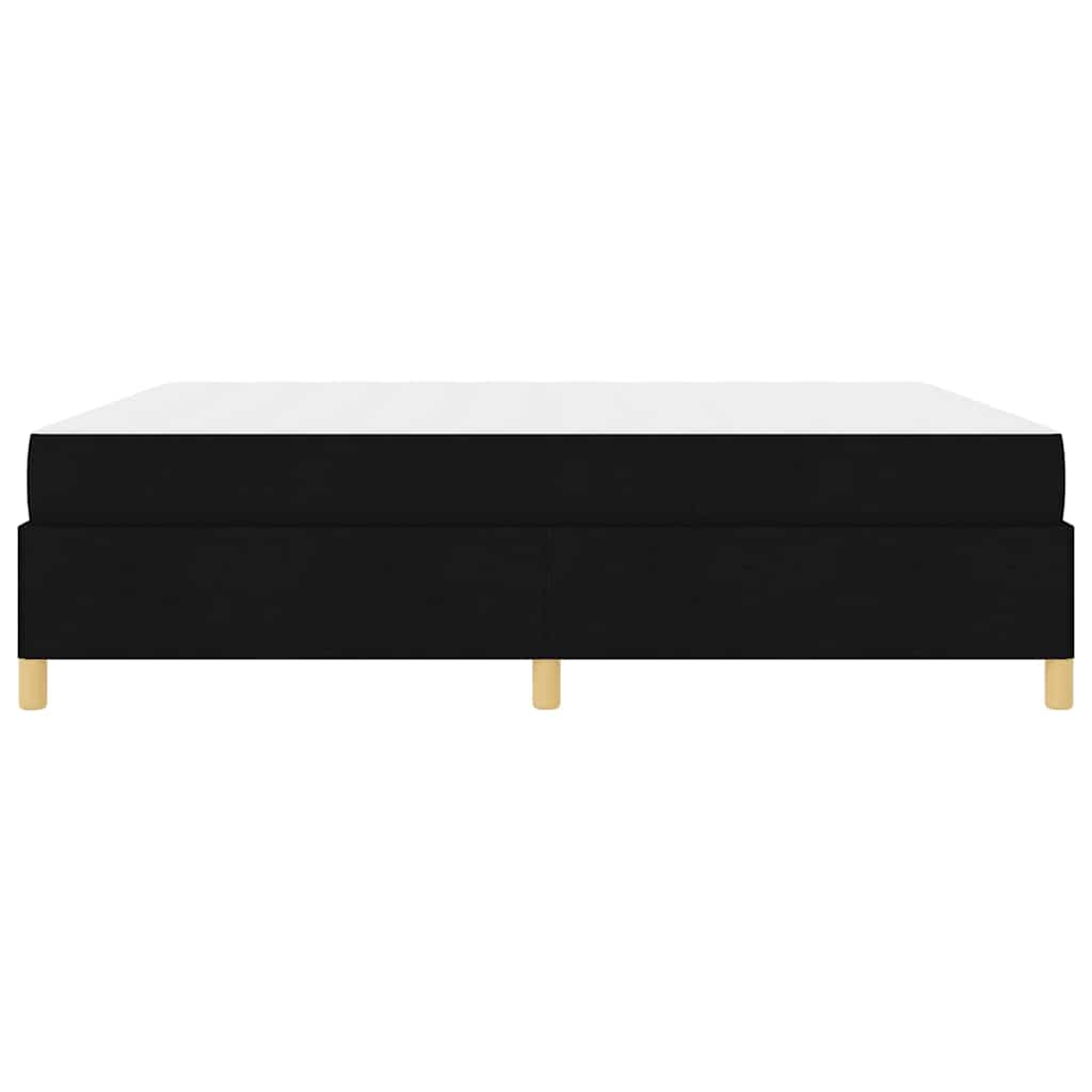 Bedframe met matras Zwart 180 x 200 cm Stof is nu te koop bij PeponiXL, paradijselijk wonen!