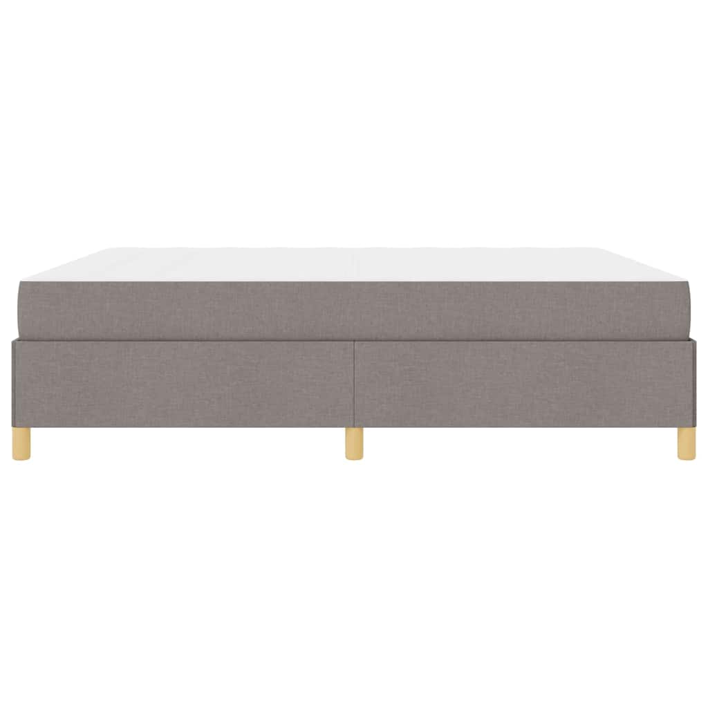 Bedframe met matras Taupe 180 x 200 cm Stof is nu te koop bij PeponiXL, paradijselijk wonen!