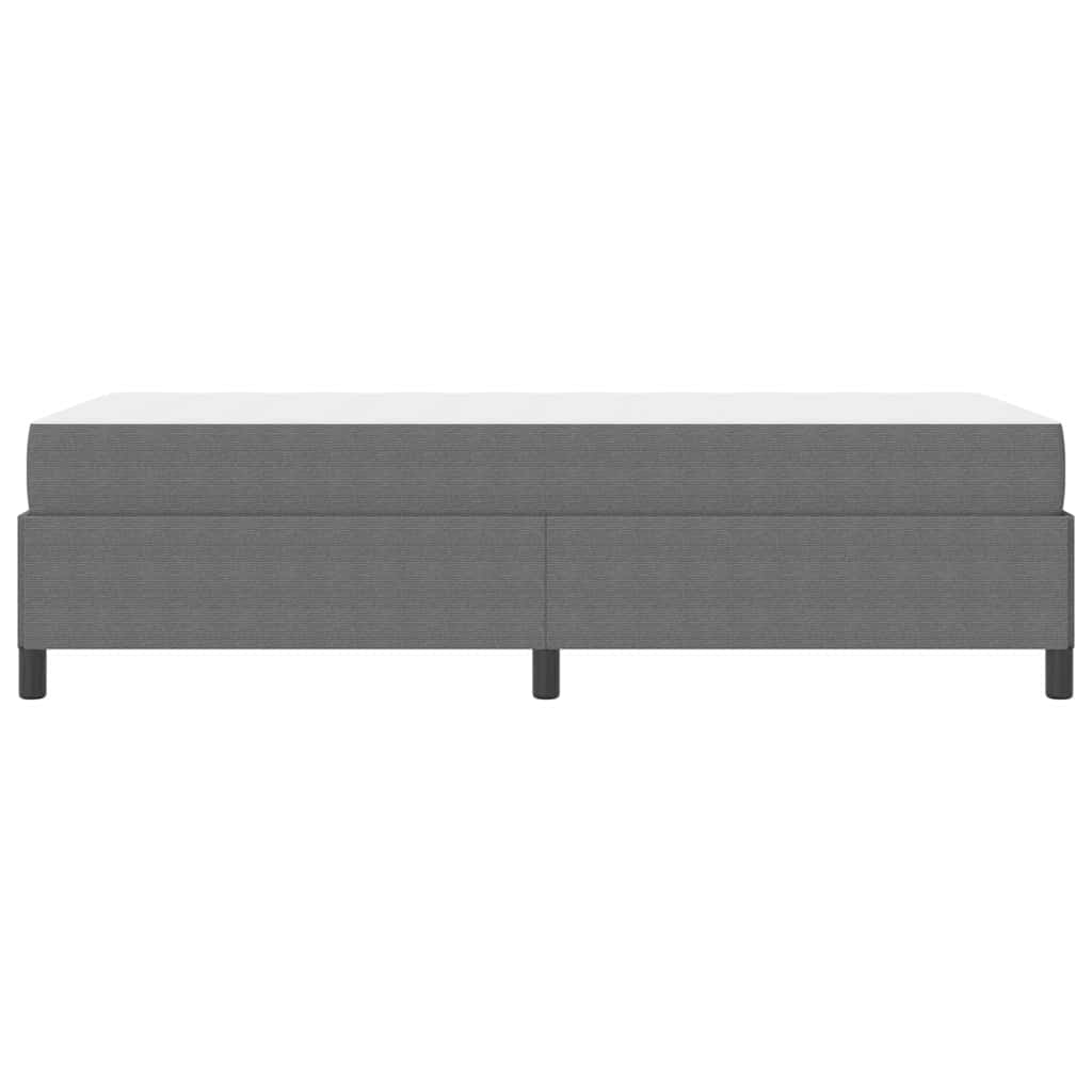 Bedframe met matras Lichtgrijs 80 x 200 cm Stof is nu te koop bij PeponiXL, paradijselijk wonen!
