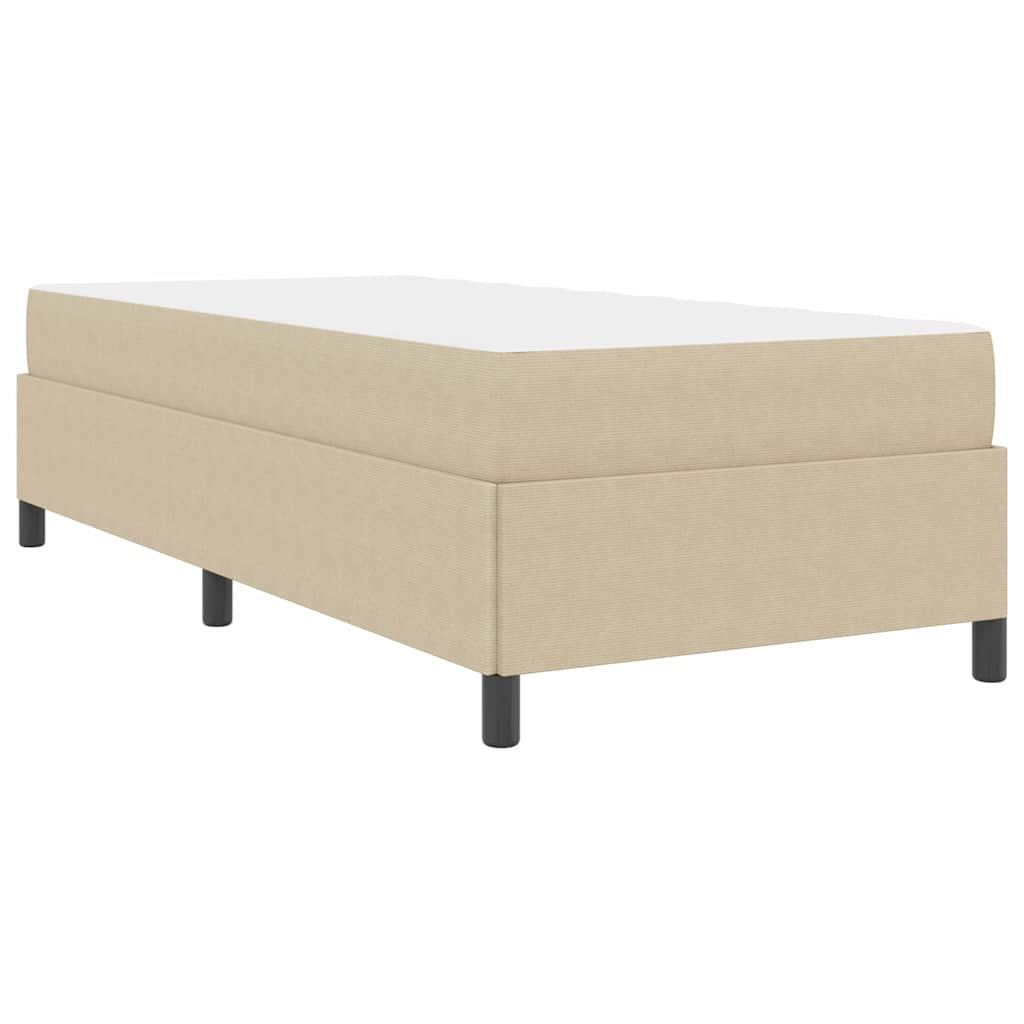 Bedframe met matras Lichtgroen Grijs 80 x 200 cm Stof is nu te koop bij PeponiXL, paradijselijk wonen!