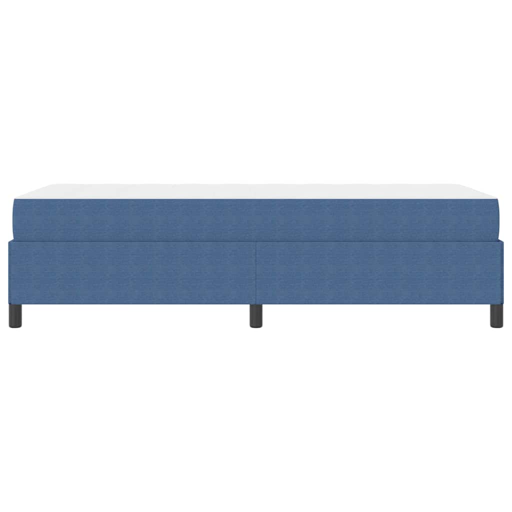 Bedframe met matras Blauw 90 x 200 cm Stof is nu te koop bij PeponiXL, paradijselijk wonen!