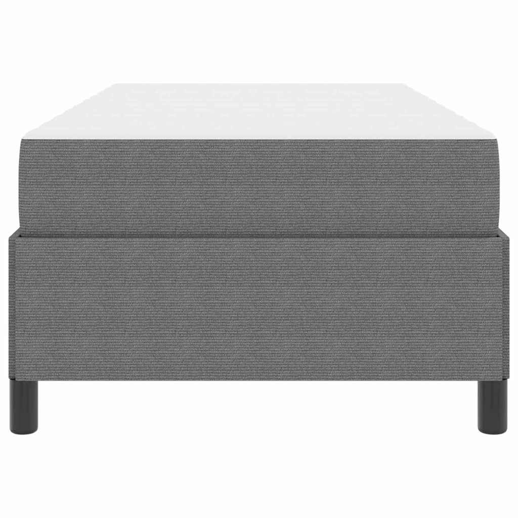 Bedframe met matras Lichtgrijs 100 x 200 cm Stof is nu te koop bij PeponiXL, paradijselijk wonen!