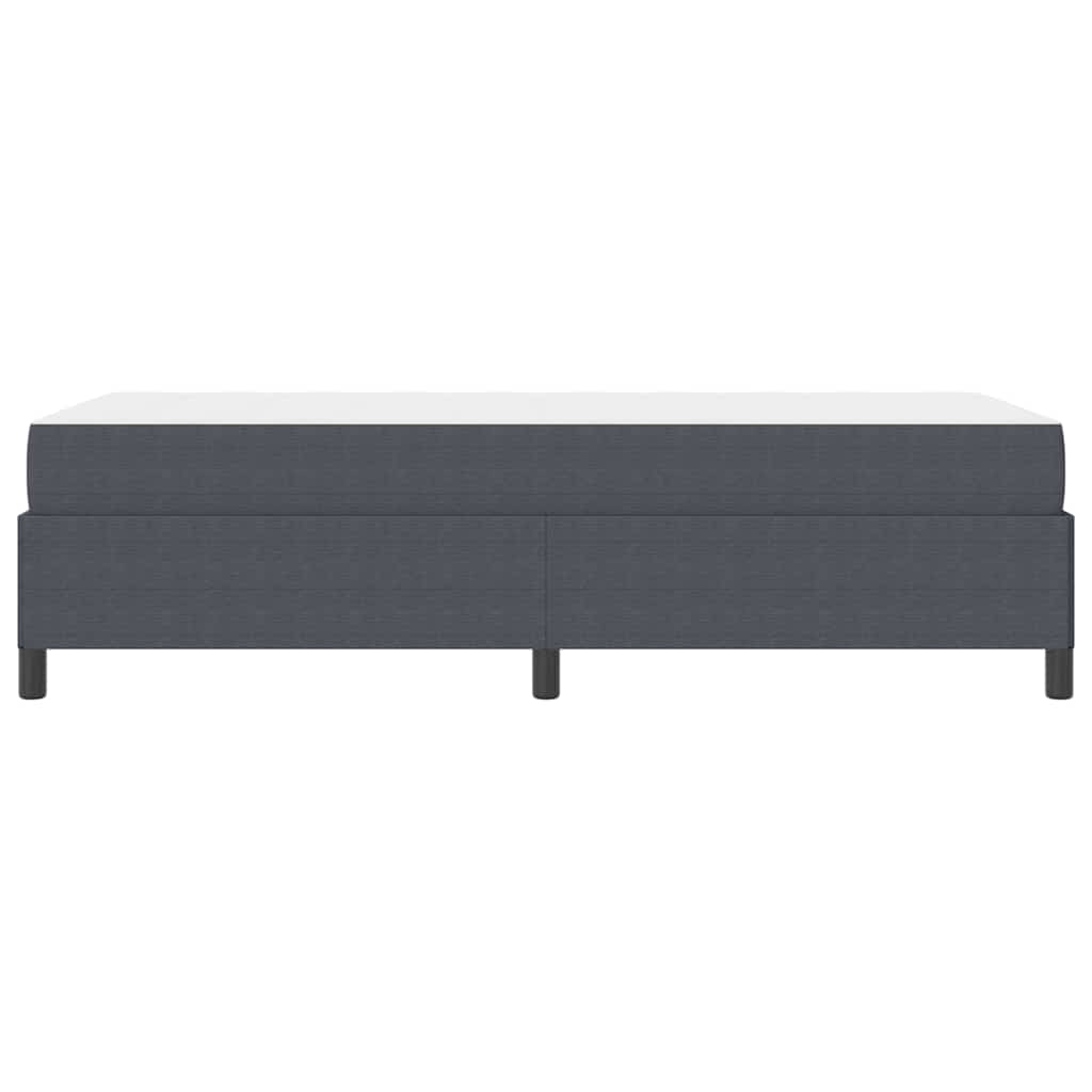 Bedframe met matras Donkergrijs 100 x 200 cm Stof is nu te koop bij PeponiXL, paradijselijk wonen!