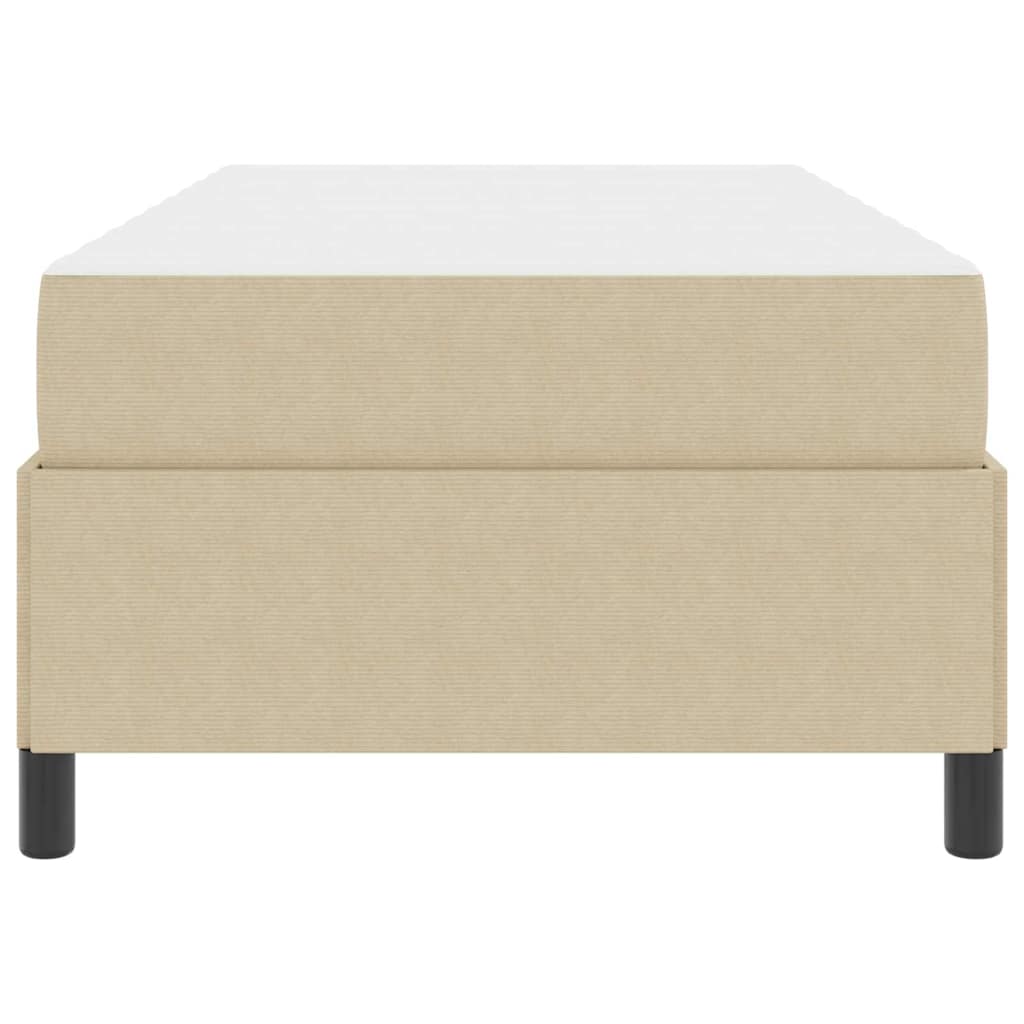 Bedframe met matras Lichtgroen Grijs 100 x 200 cm Stof is nu te koop bij PeponiXL, paradijselijk wonen!