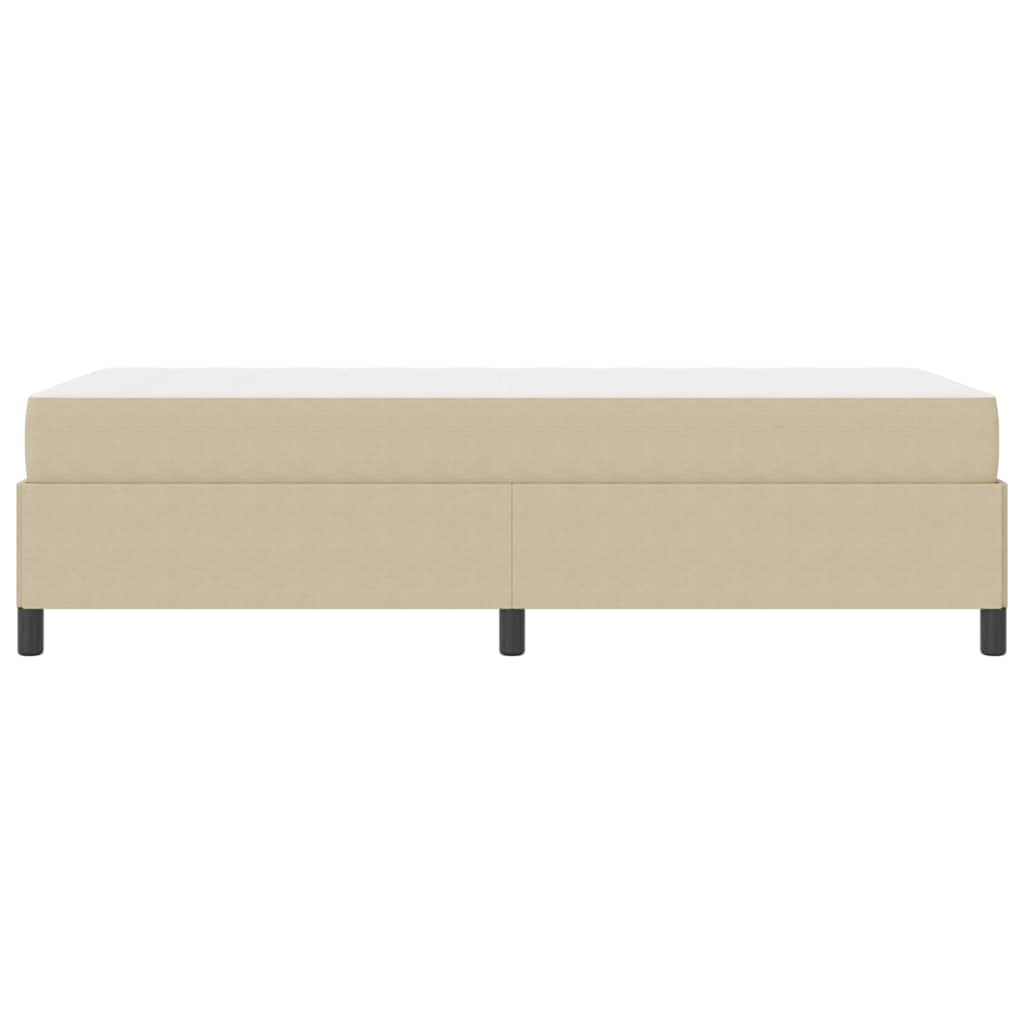 Bedframe met matras Lichtgroen Grijs 100 x 200 cm Stof is nu te koop bij PeponiXL, paradijselijk wonen!
