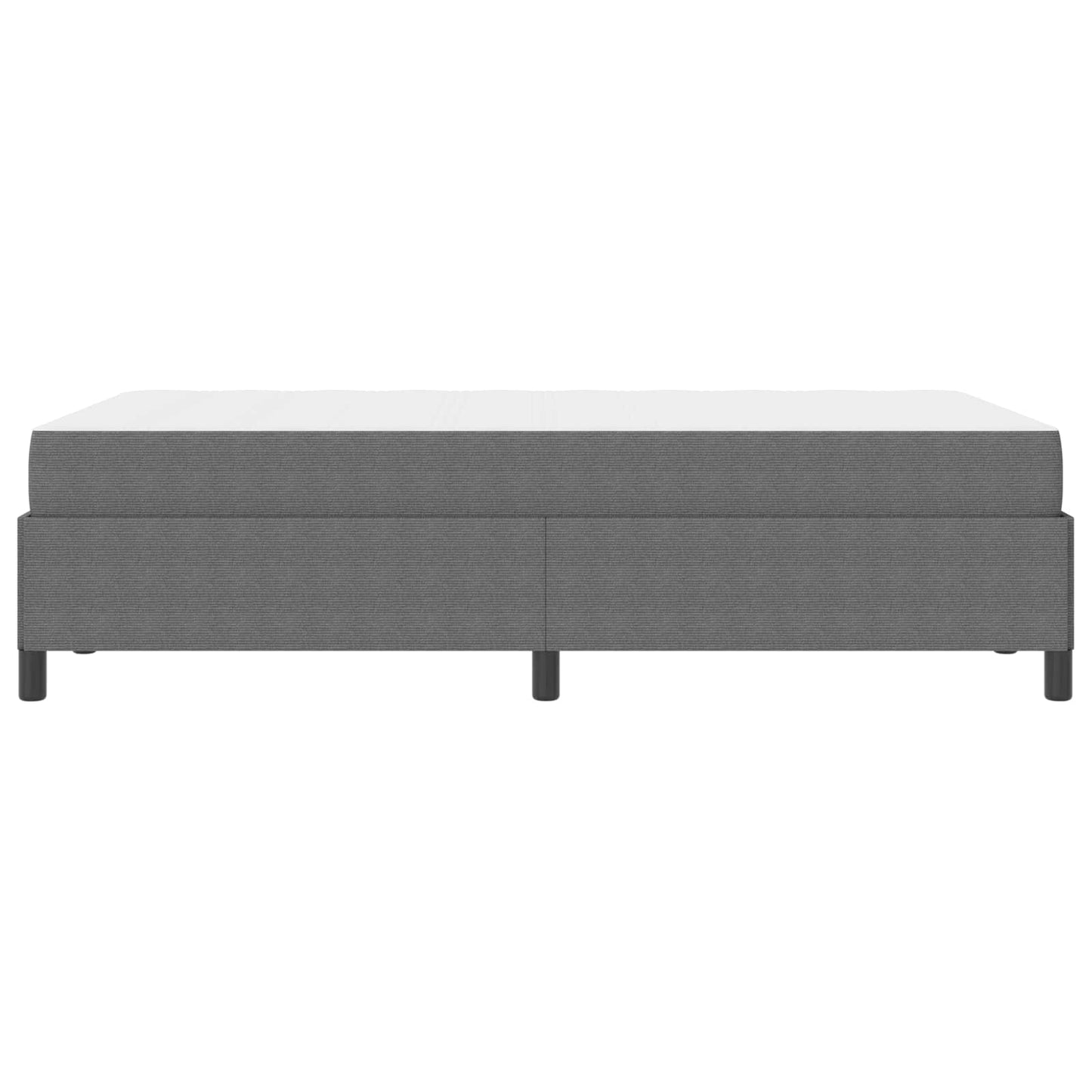 Bedframe met matras Lichtgrijs 120 x 190 cm Stof is nu te koop bij PeponiXL, paradijselijk wonen!