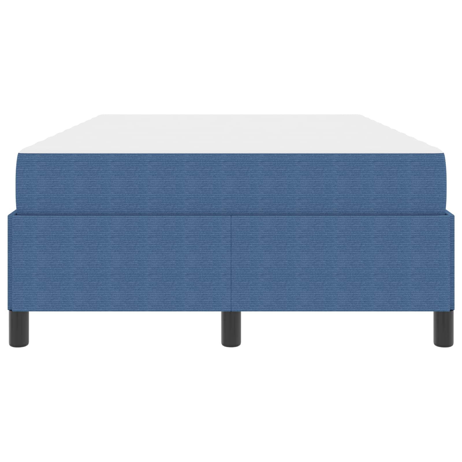 Bedframe met matras Blauw 120 x 190 cm Stof is nu te koop bij PeponiXL, paradijselijk wonen!