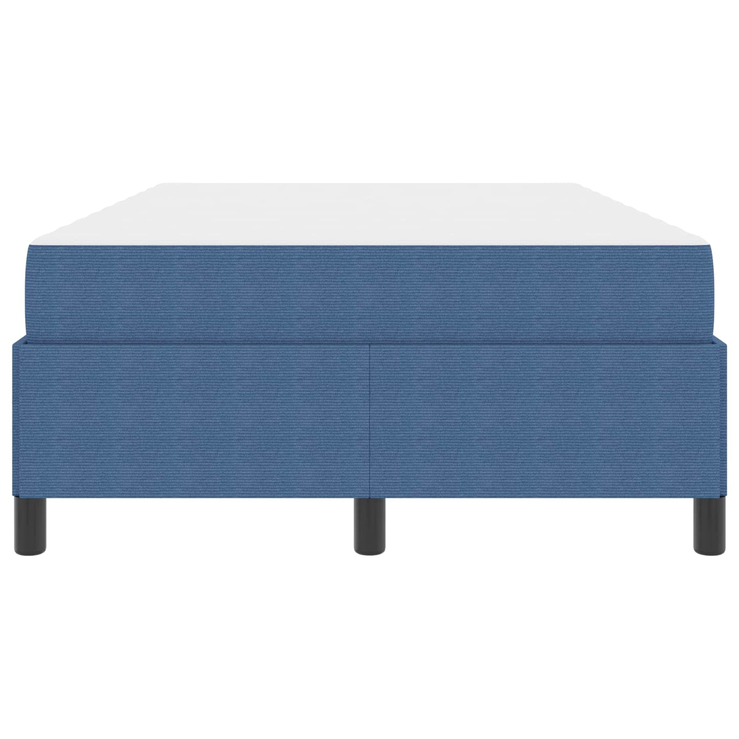 Bedframe met matras Blauw 120 x 190 cm Stof is nu te koop bij PeponiXL, paradijselijk wonen!