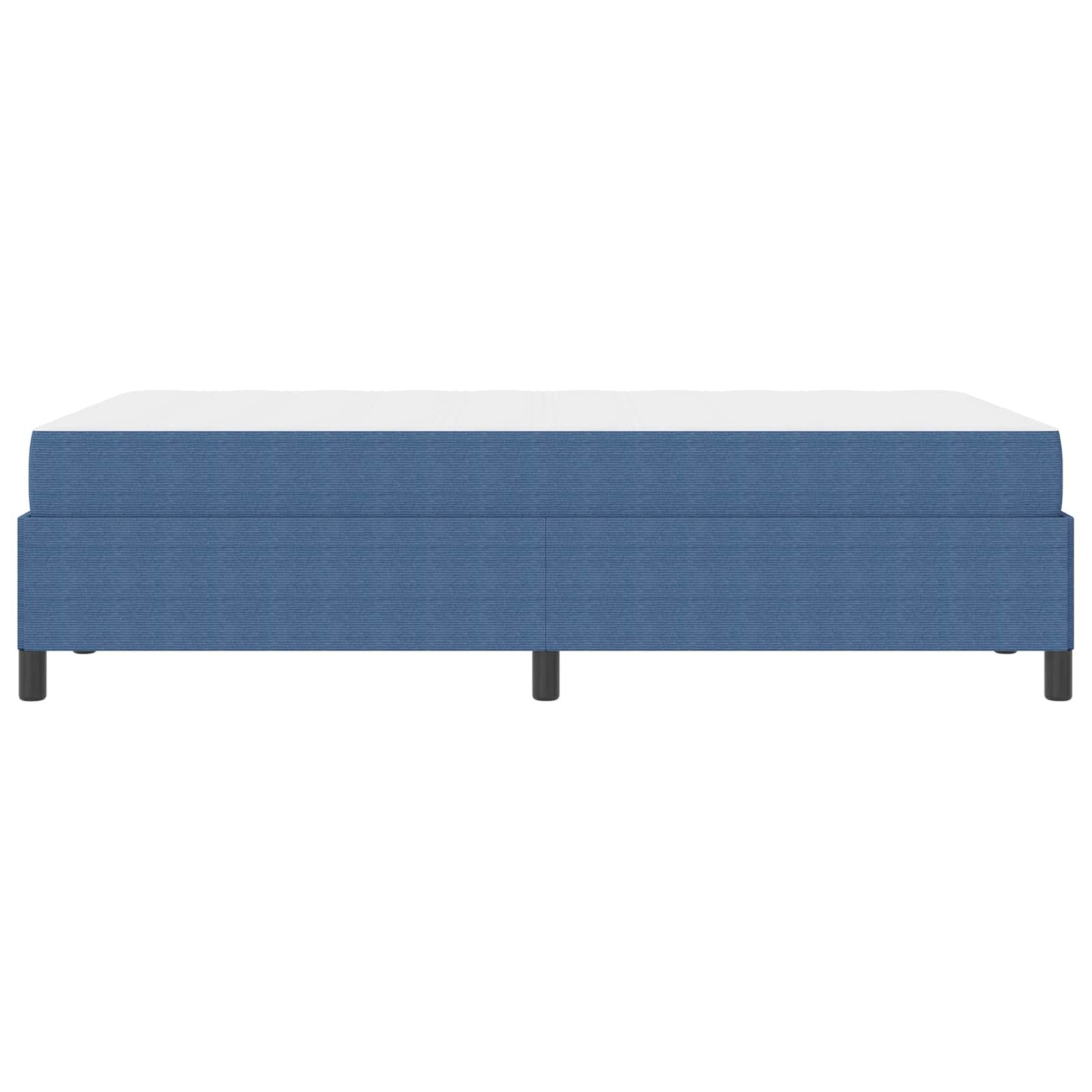 Bedframe met matras Blauw 120 x 190 cm Stof is nu te koop bij PeponiXL, paradijselijk wonen!
