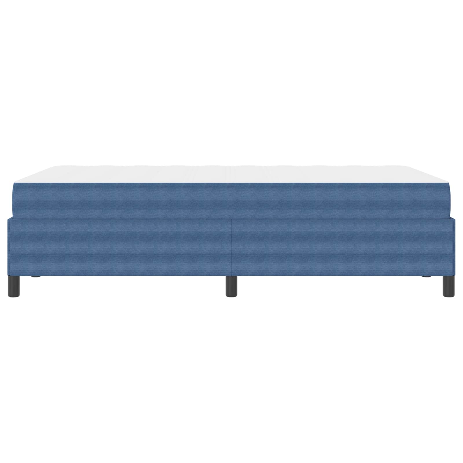 Bedframe met matras Blauw 120 x 190 cm Stof is nu te koop bij PeponiXL, paradijselijk wonen!