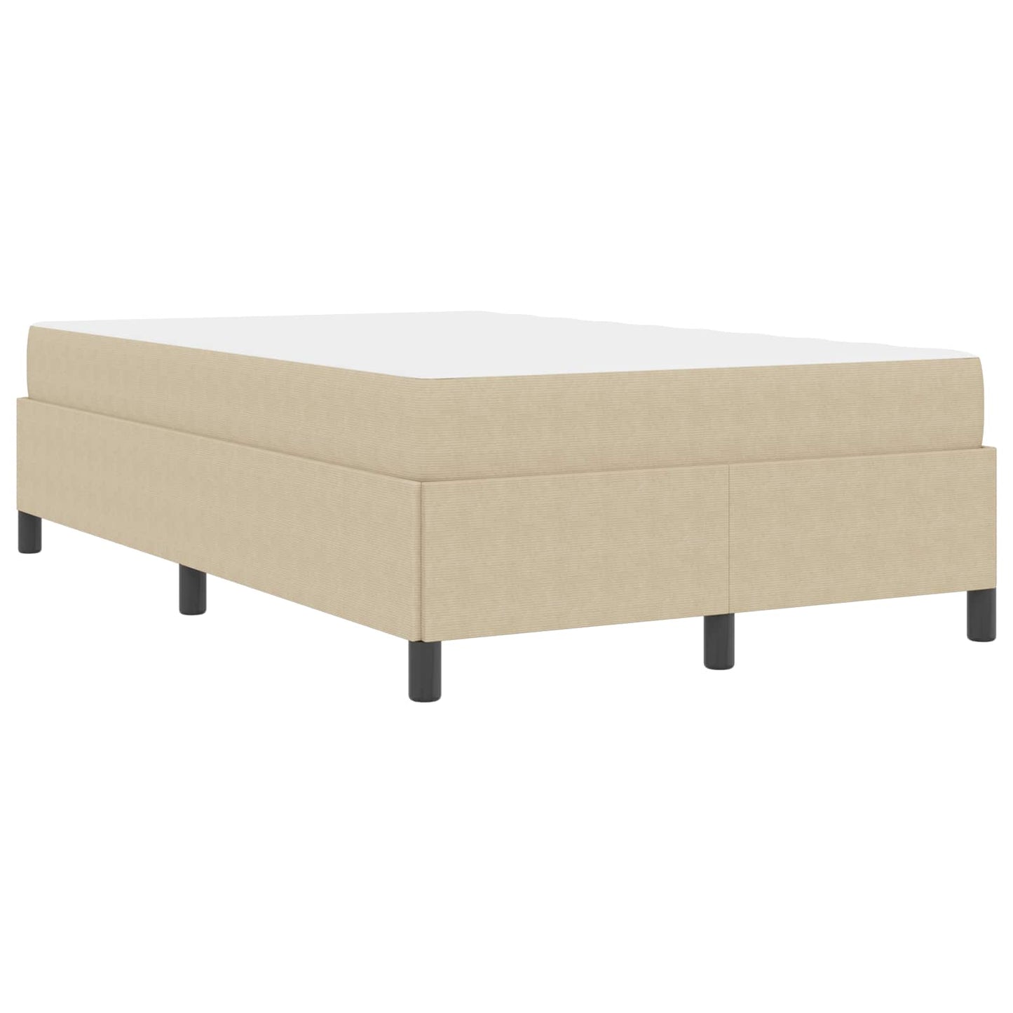 Bedframe met matras Lichtgroen Grijs 120 x 190 cm Stof is nu te koop bij PeponiXL, paradijselijk wonen!