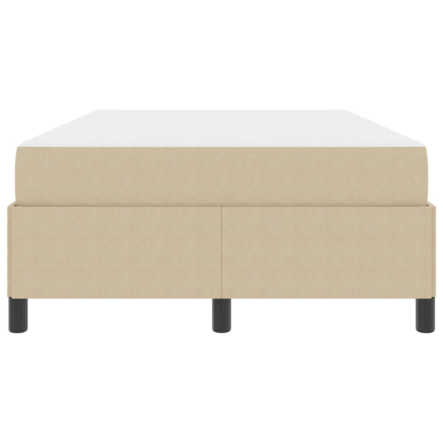 Bedframe met matras Lichtgroen Grijs 120 x 190 cm Stof is nu te koop bij PeponiXL, paradijselijk wonen!