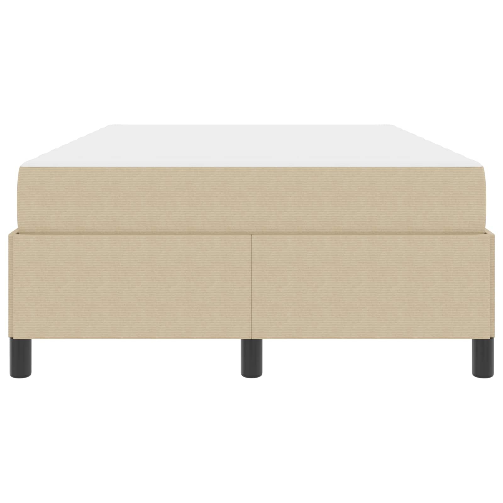 Bedframe met matras Lichtgroen Grijs 120 x 190 cm Stof is nu te koop bij PeponiXL, paradijselijk wonen!