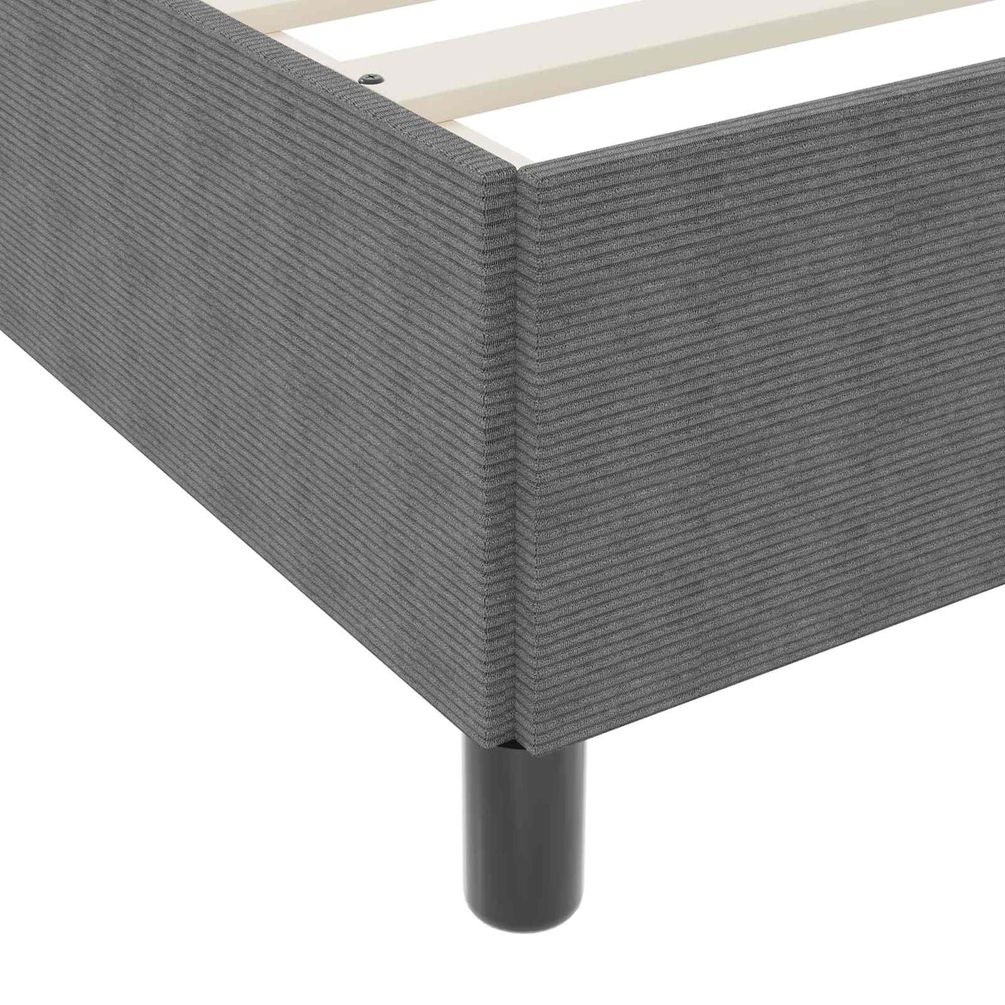 Bedframe met matras Lichtgrijs 120 x 200 cm Stof is nu te koop bij PeponiXL, paradijselijk wonen!