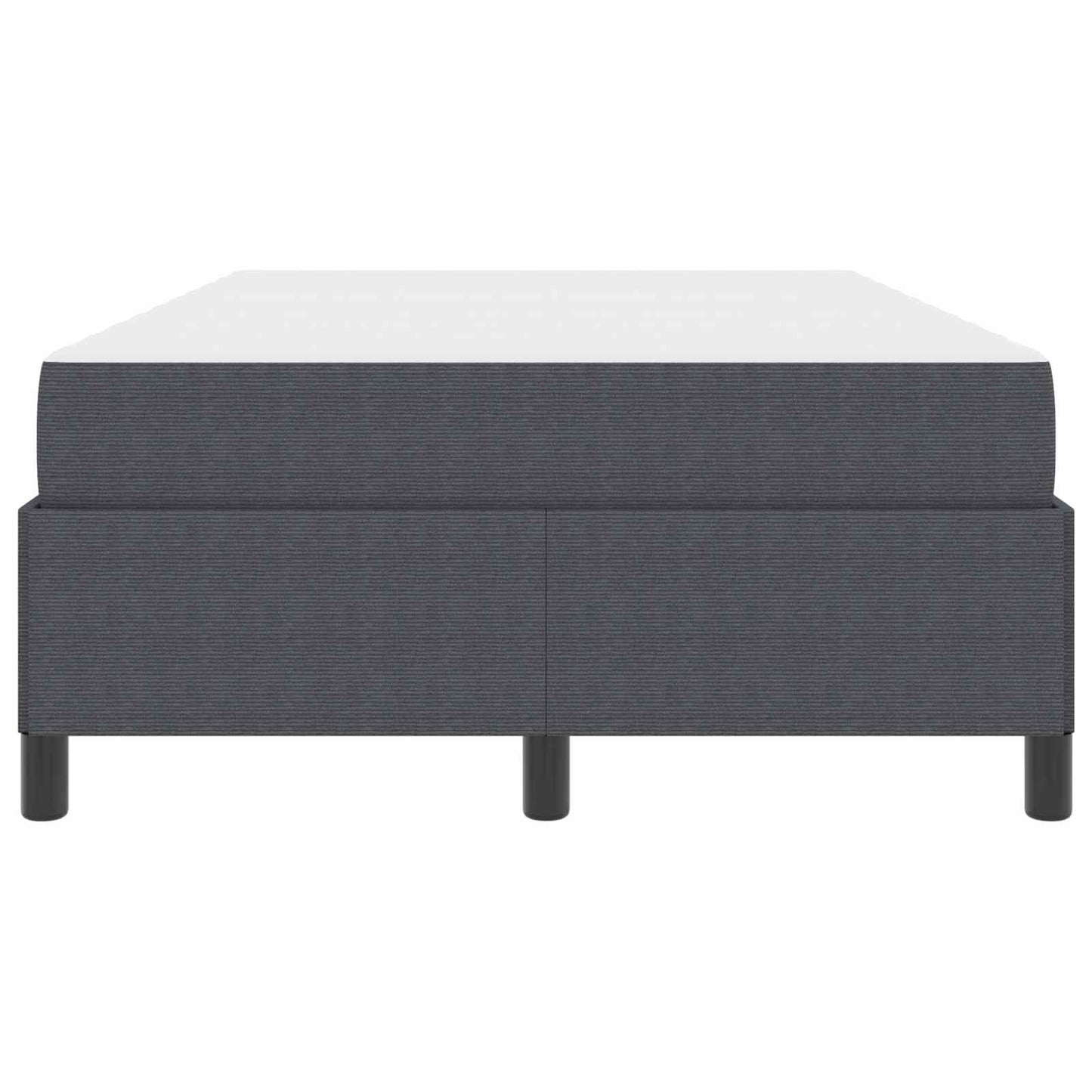 Bedframe met matras Donkergrijs 120 x 200 cm Stof is nu te koop bij PeponiXL, paradijselijk wonen!