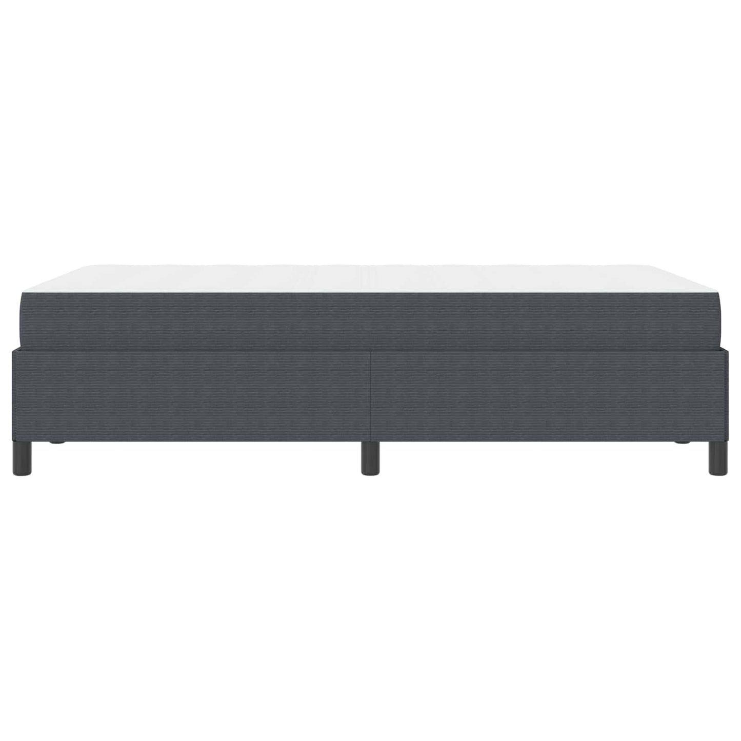 Bedframe met matras Donkergrijs 120 x 200 cm Stof is nu te koop bij PeponiXL, paradijselijk wonen!