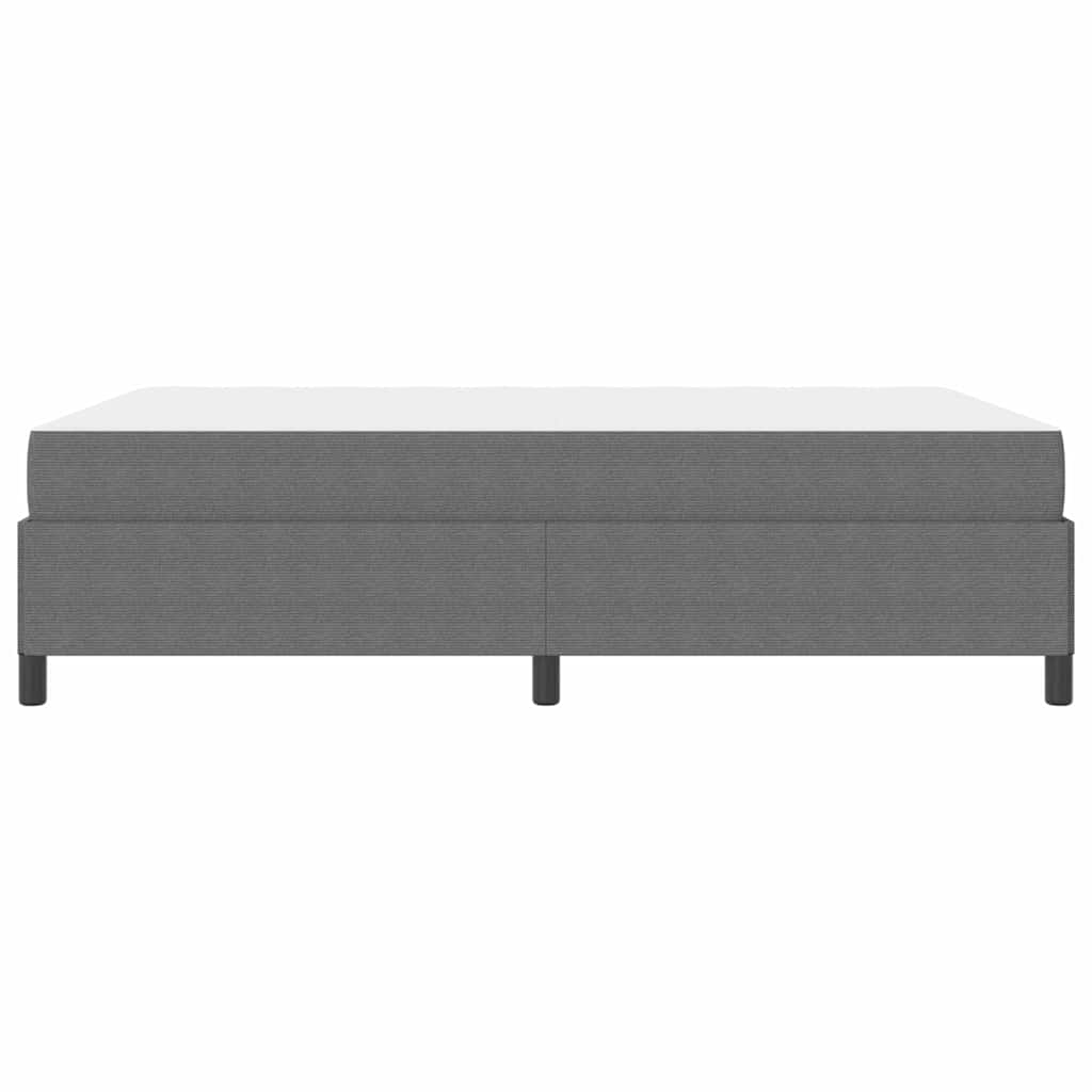 Bedframe met matras Lichtgrijs 160 x 200 cm Stof is nu te koop bij PeponiXL, paradijselijk wonen!