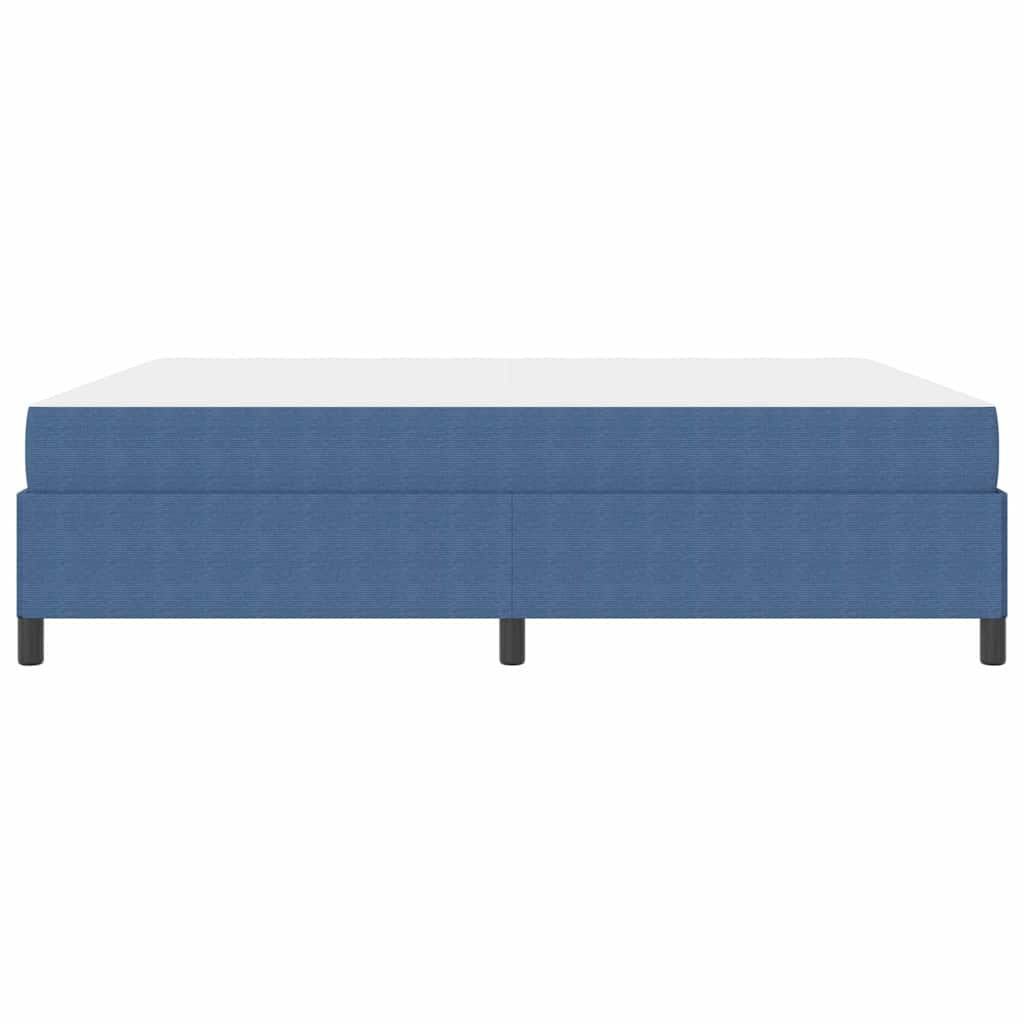 Bedframe met matras Blauw 180 x 200 cm Stof is nu te koop bij PeponiXL, paradijselijk wonen!