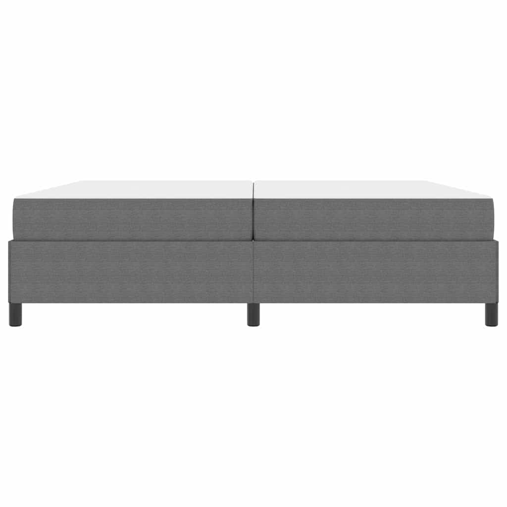 Bedframe met matras Lichtgrijs 200 x 200 cm Stof is nu te koop bij PeponiXL, paradijselijk wonen!