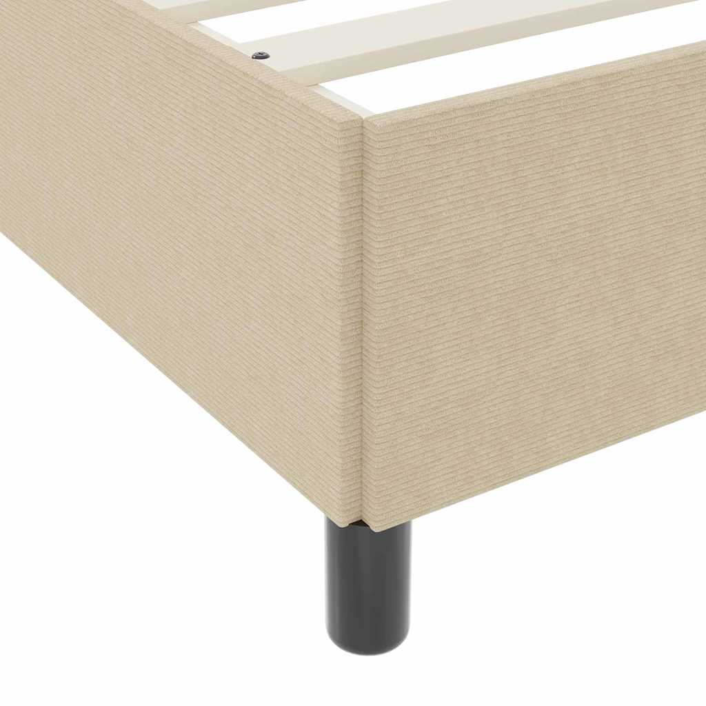 Bedframe met matras Lichtgroen Grijs 200 x 200 cm Stof is nu te koop bij PeponiXL, paradijselijk wonen!