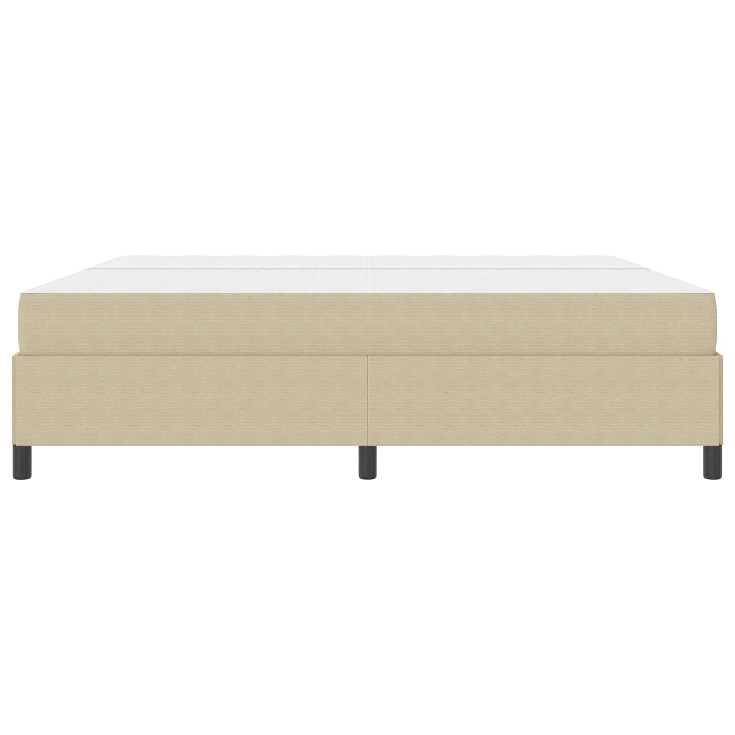 Bedframe met matras Lichtgroen Grijs 200 x 200 cm Stof is nu te koop bij PeponiXL, paradijselijk wonen!