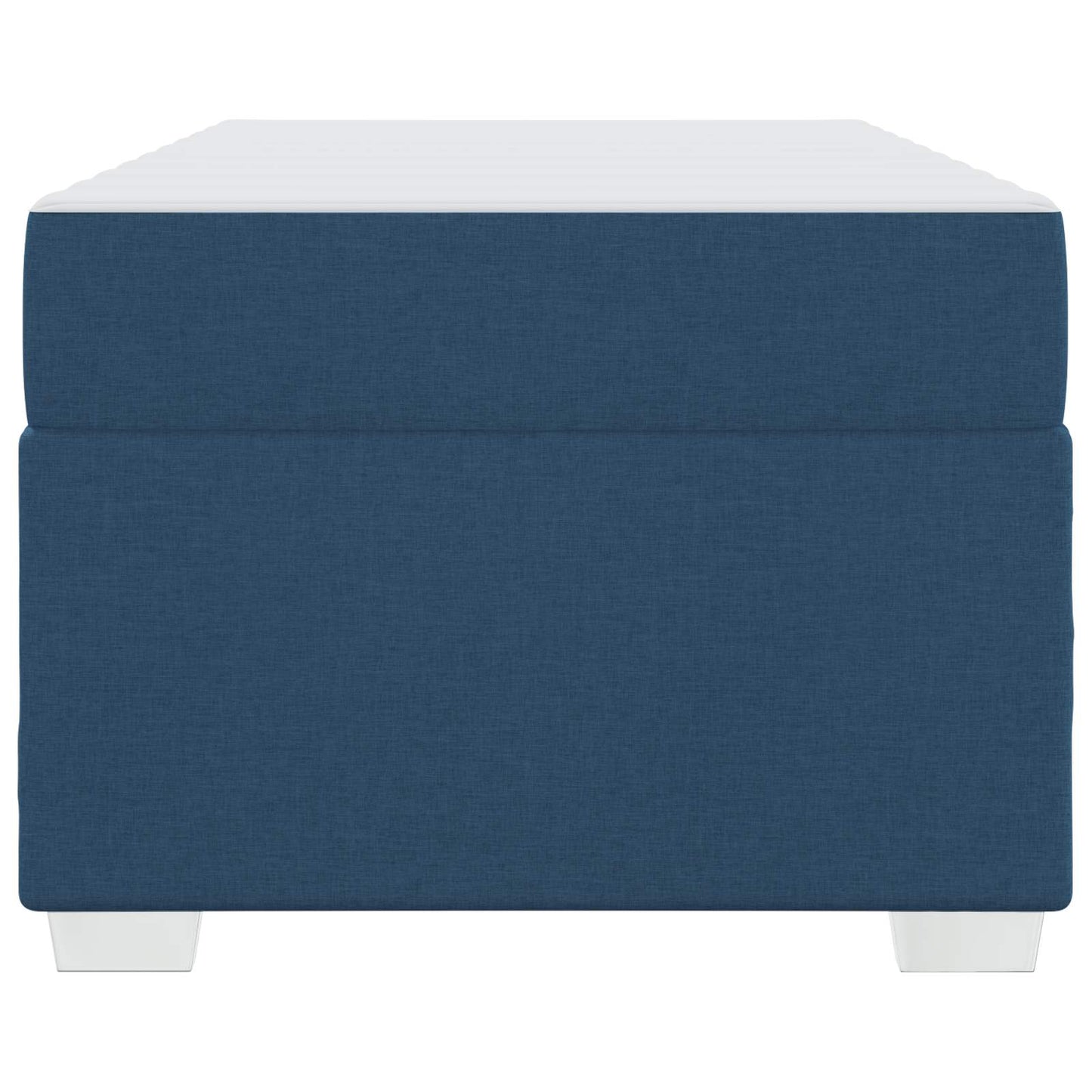 Bedframe met matras Blauw 80 x 200 cm Stof is nu te koop bij PeponiXL, paradijselijk wonen!