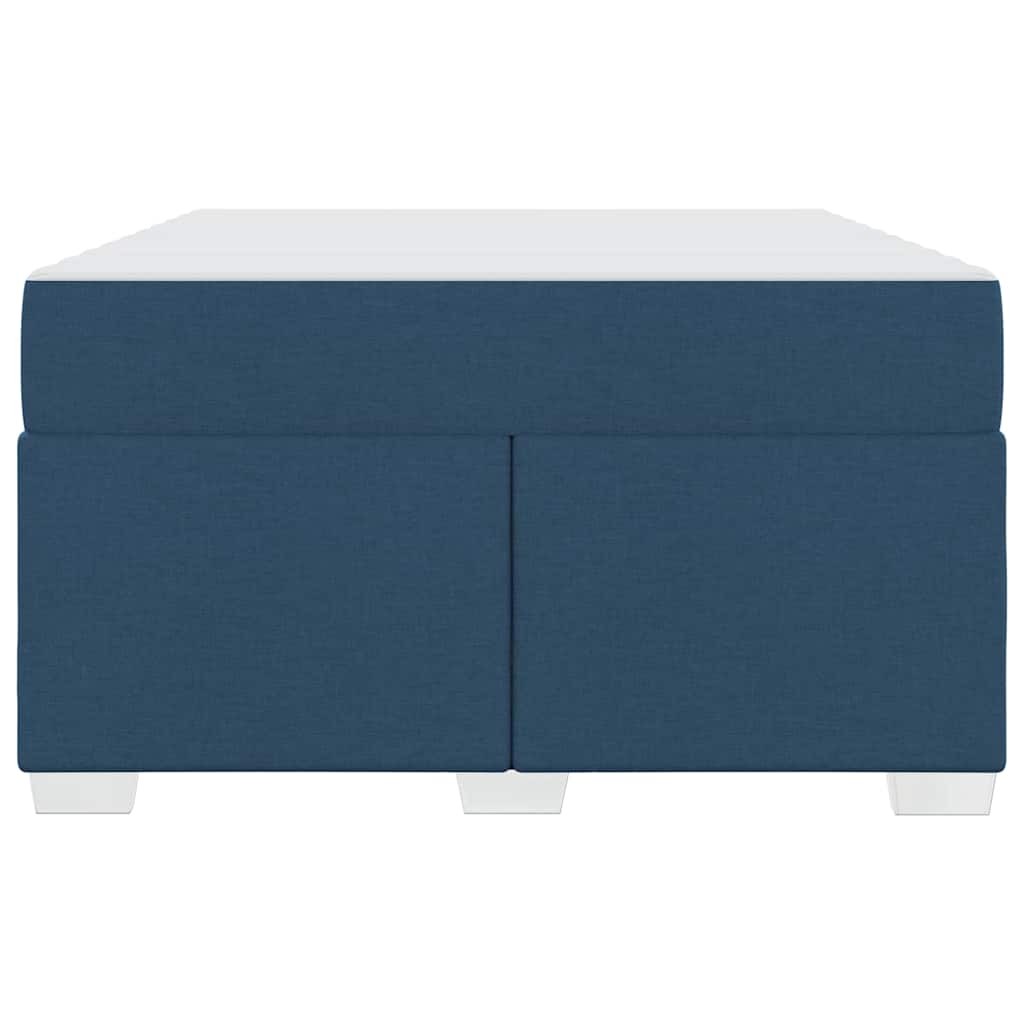 Bedframe met matras Blauw 120 x 200 cm Stof is nu te koop bij PeponiXL, paradijselijk wonen!