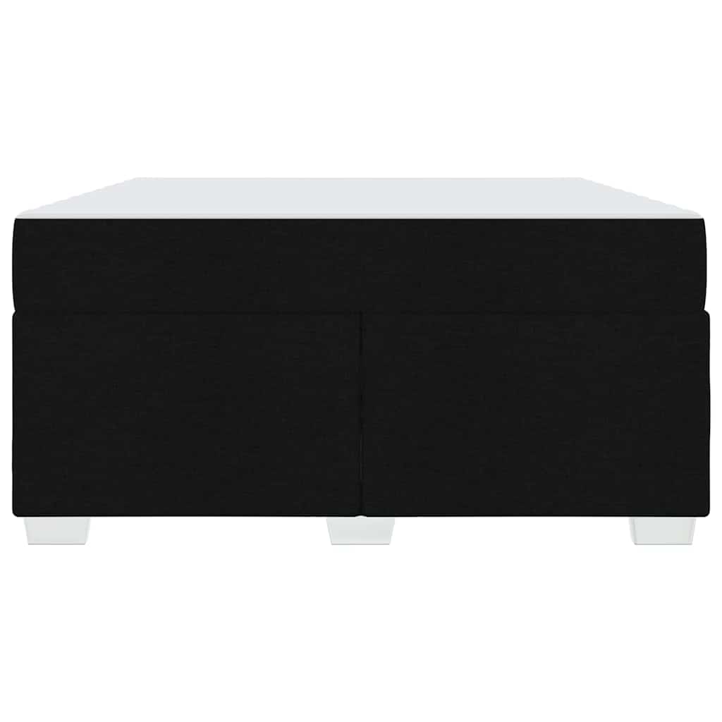 Bedframe met matras Zwart 140 x 200 cm Stof is nu te koop bij PeponiXL, paradijselijk wonen!