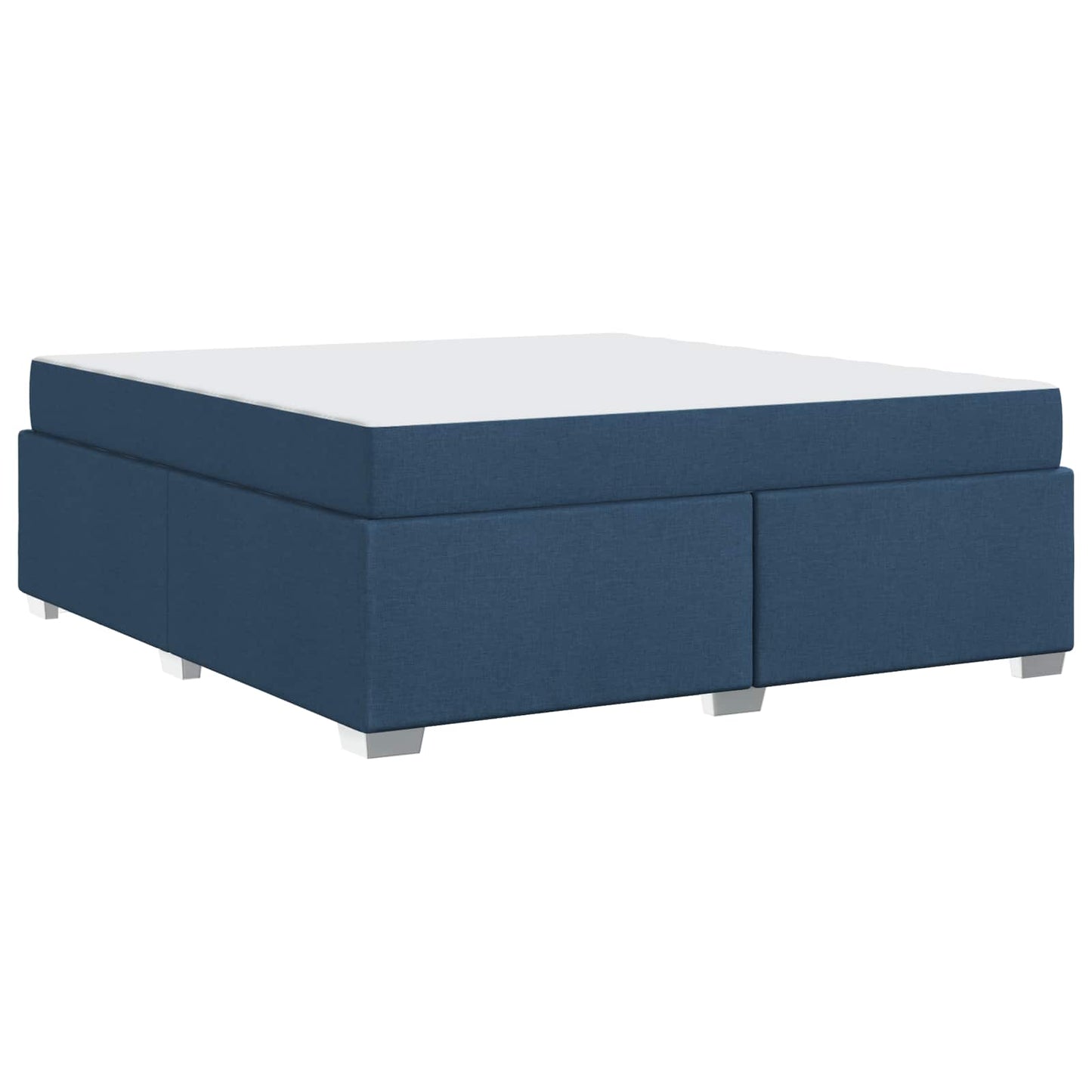 Bedframe met matras Blauw 180 x 200 cm Stof is nu te koop bij PeponiXL, paradijselijk wonen!