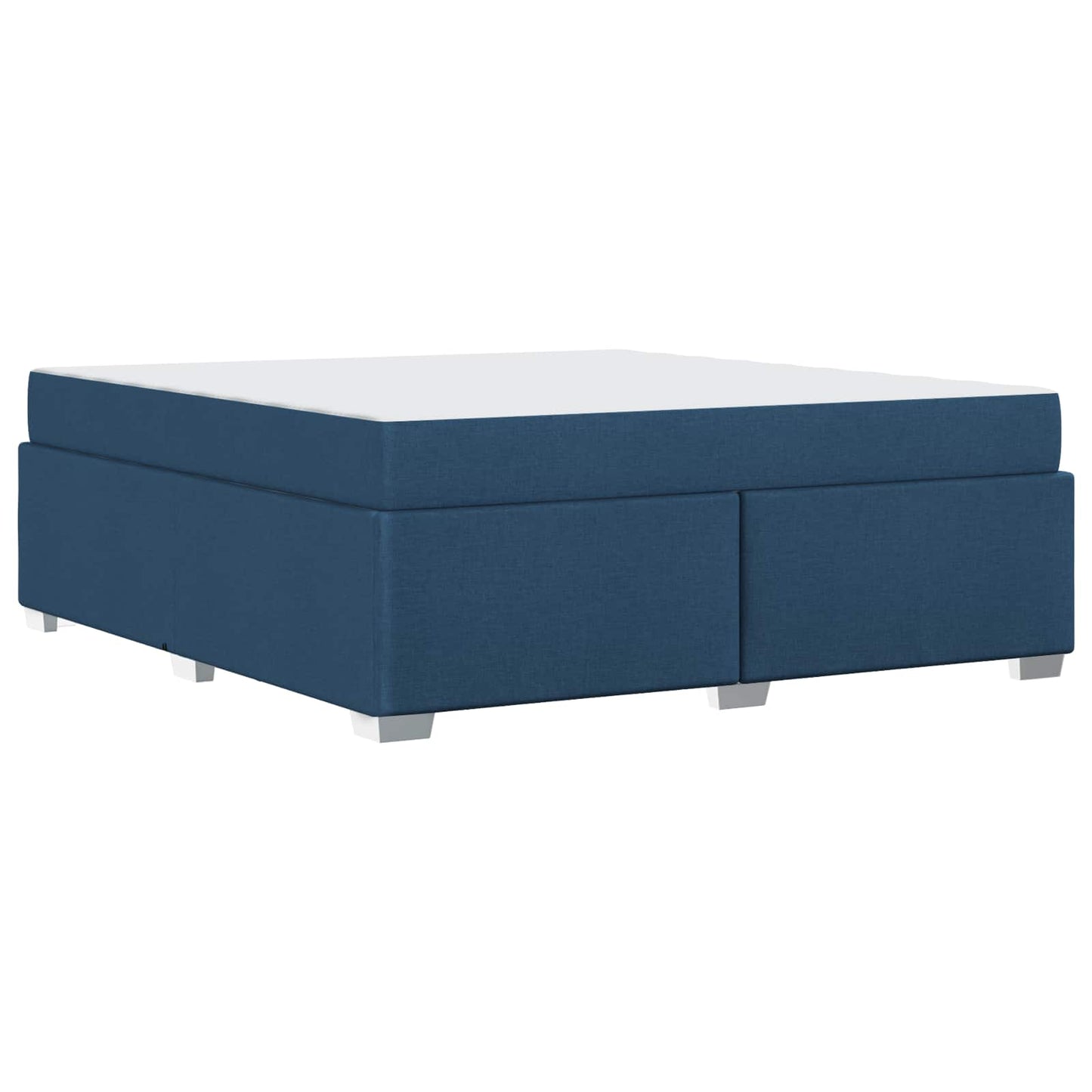 Bedframe met matras Blauw 180 x 200 cm Stof is nu te koop bij PeponiXL, paradijselijk wonen!