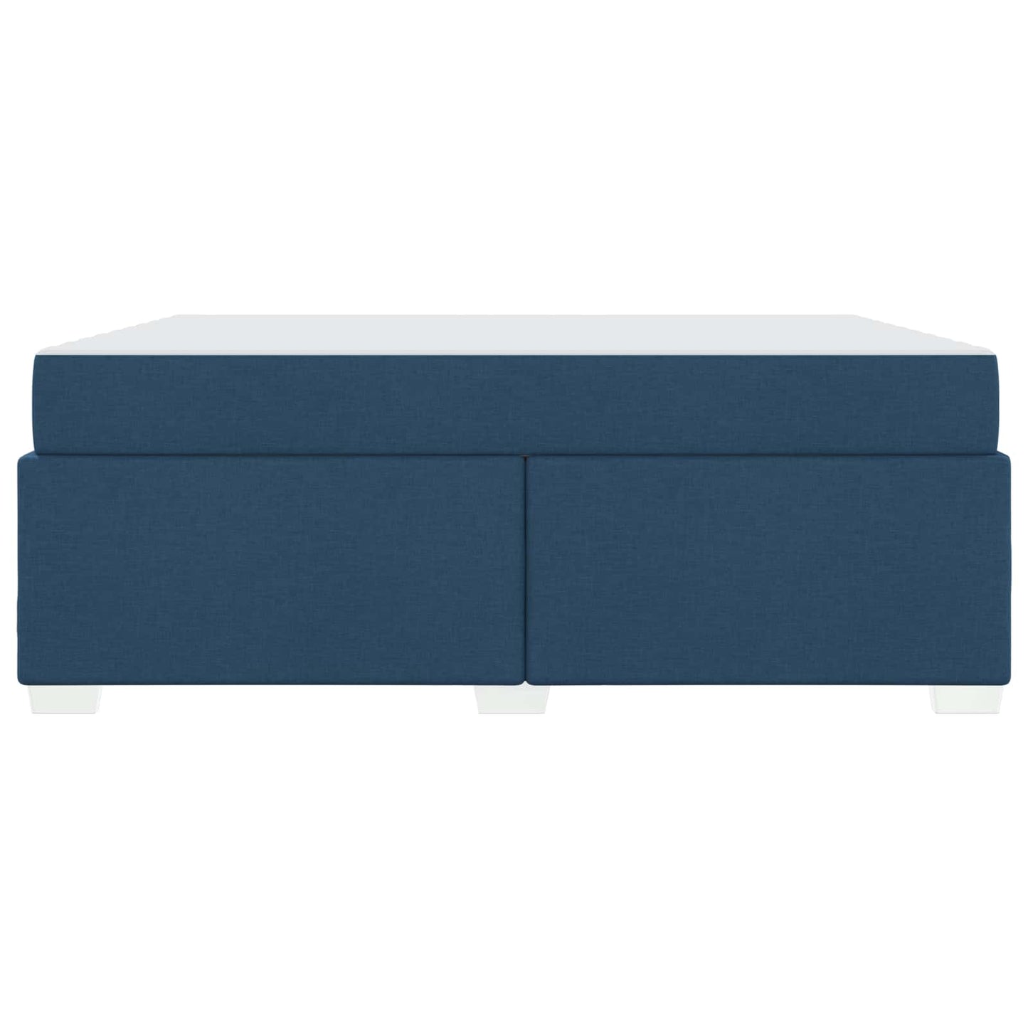 Bedframe met matras Blauw 180 x 200 cm Stof is nu te koop bij PeponiXL, paradijselijk wonen!