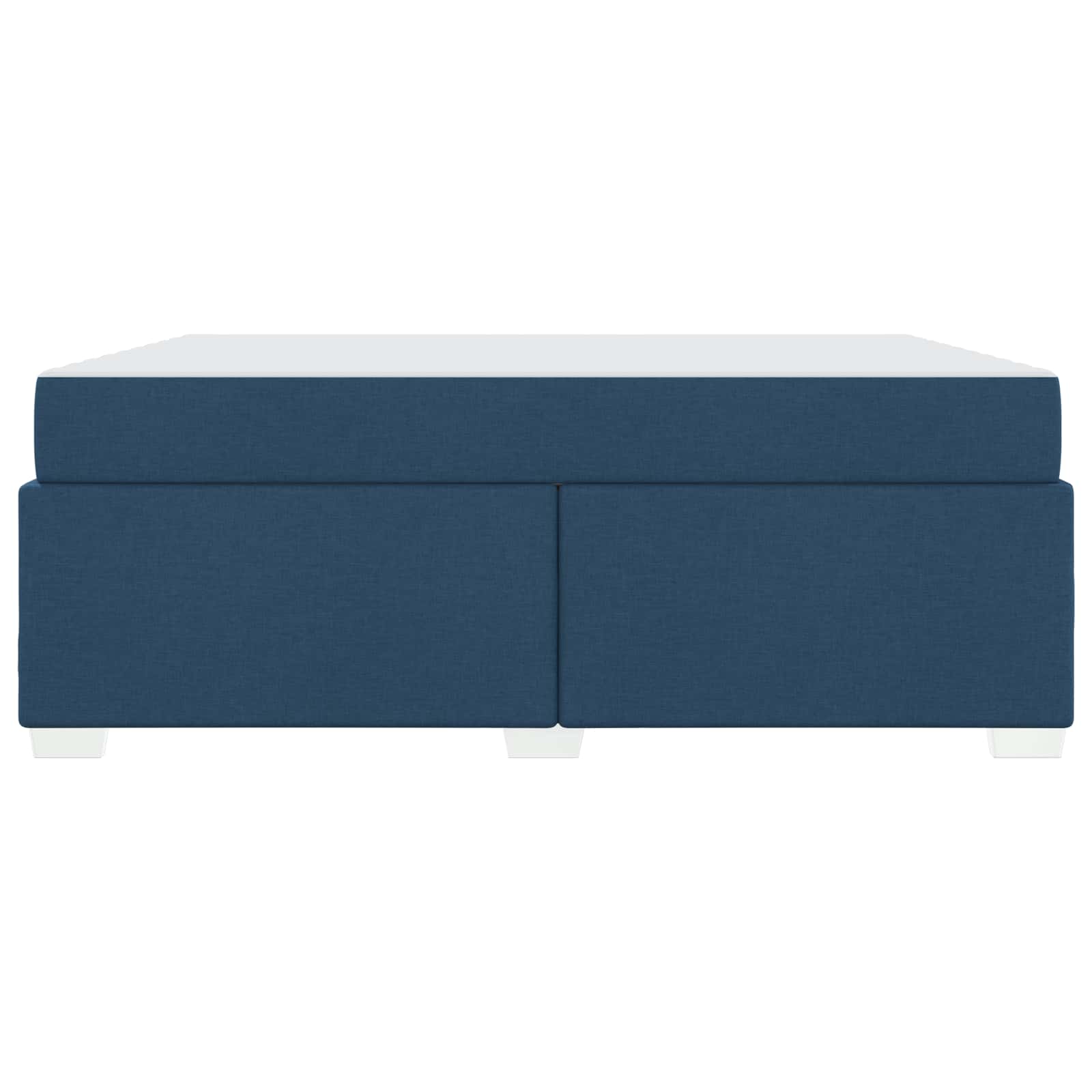 Bedframe met matras Blauw 180 x 200 cm Stof is nu te koop bij PeponiXL, paradijselijk wonen!