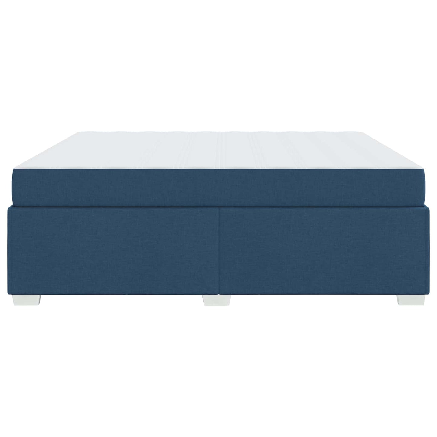 Bedframe met matras Blauw 180 x 200 cm Stof is nu te koop bij PeponiXL, paradijselijk wonen!