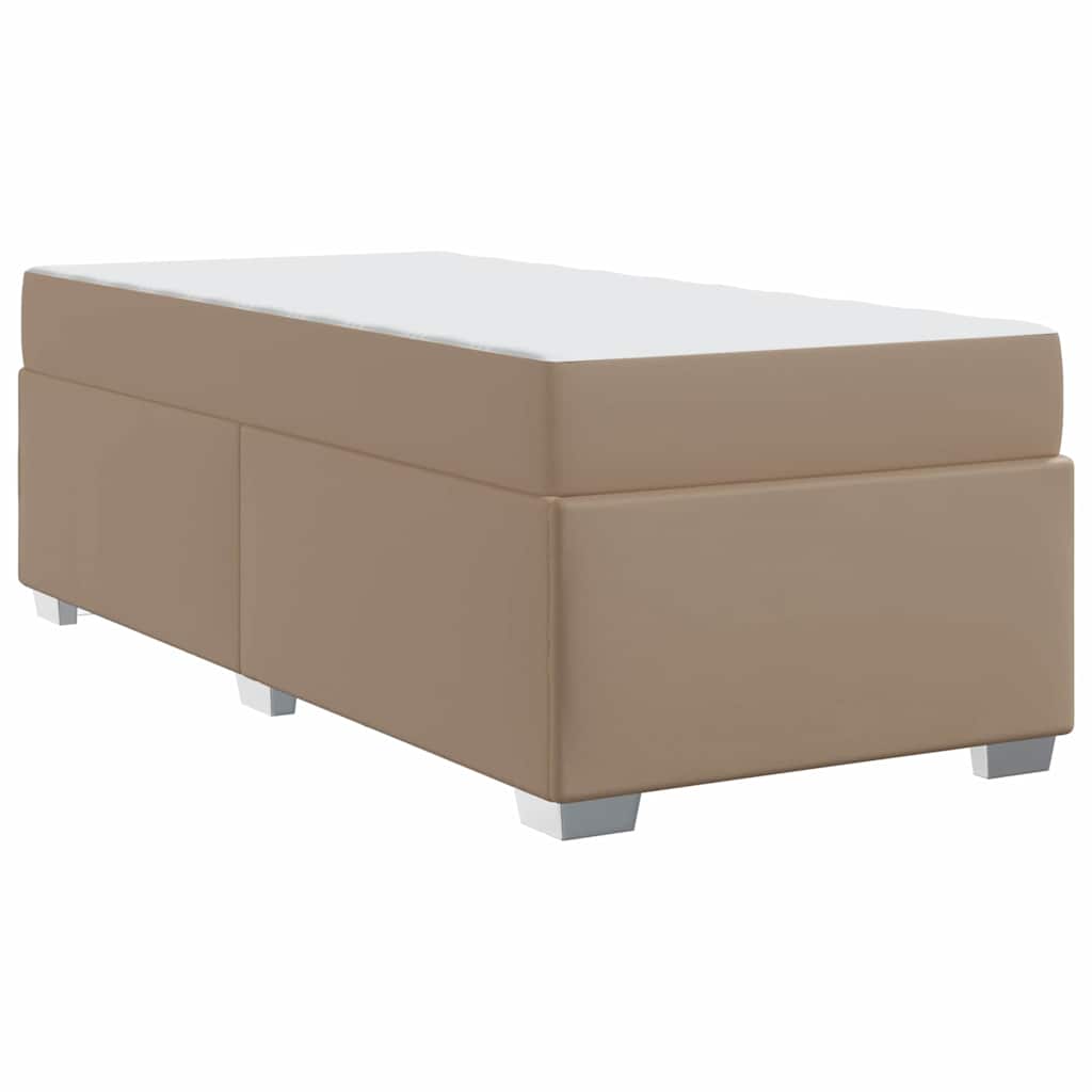 Bedframe met matras Cappuccino 80 x 200 cm Stof is nu te koop bij PeponiXL, paradijselijk wonen!