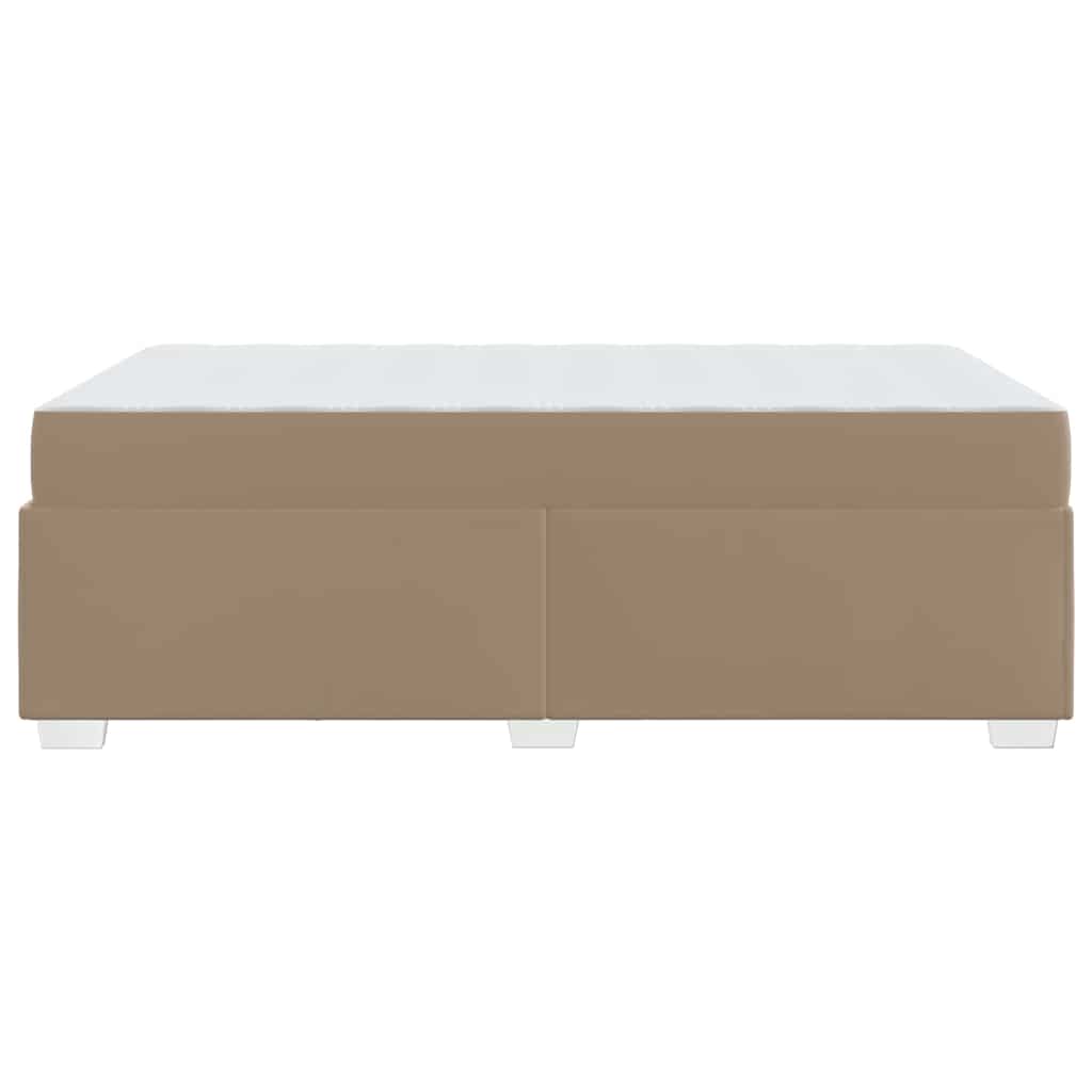 Bedframe met matras Cappuccino 100 x 200 cm Stof is nu te koop bij PeponiXL, paradijselijk wonen!