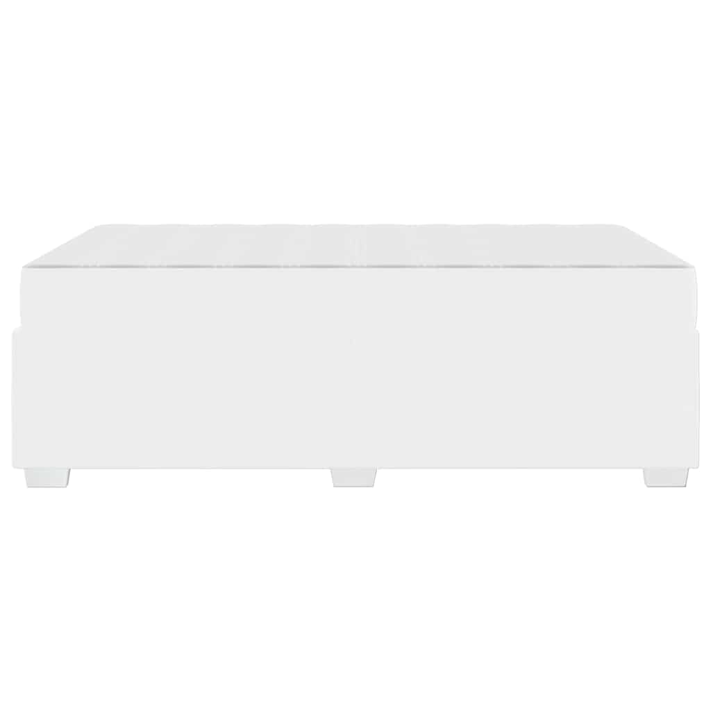 Bedframe met matras Wit 120 x 200 cm Stof is nu te koop bij PeponiXL, paradijselijk wonen!