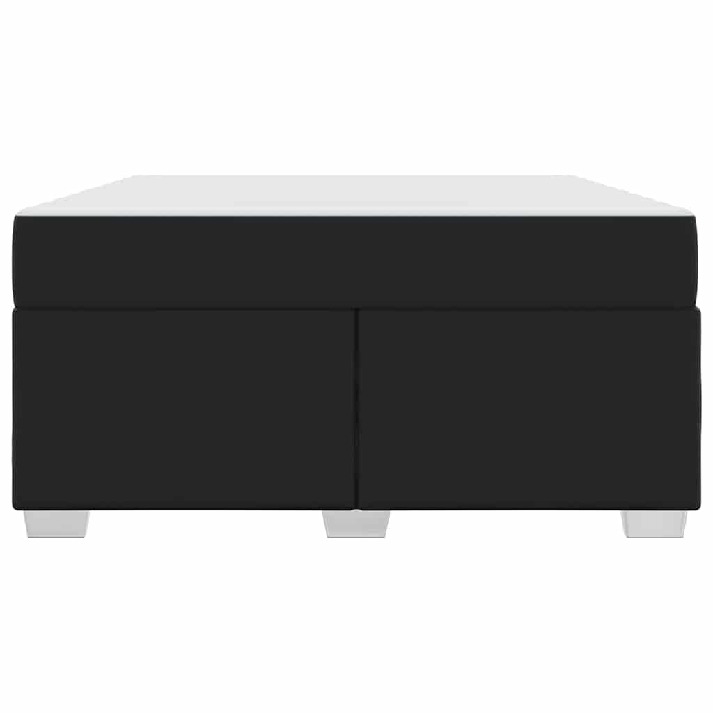 Bedframe met matras Zwart 140 x 200 cm Stof is nu te koop bij PeponiXL, paradijselijk wonen!