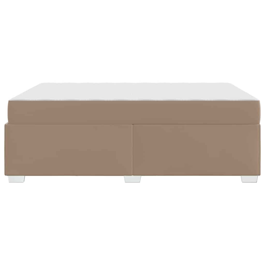 Bedframe met matras Cappuccino 140 x 200 cm Stof is nu te koop bij PeponiXL, paradijselijk wonen!