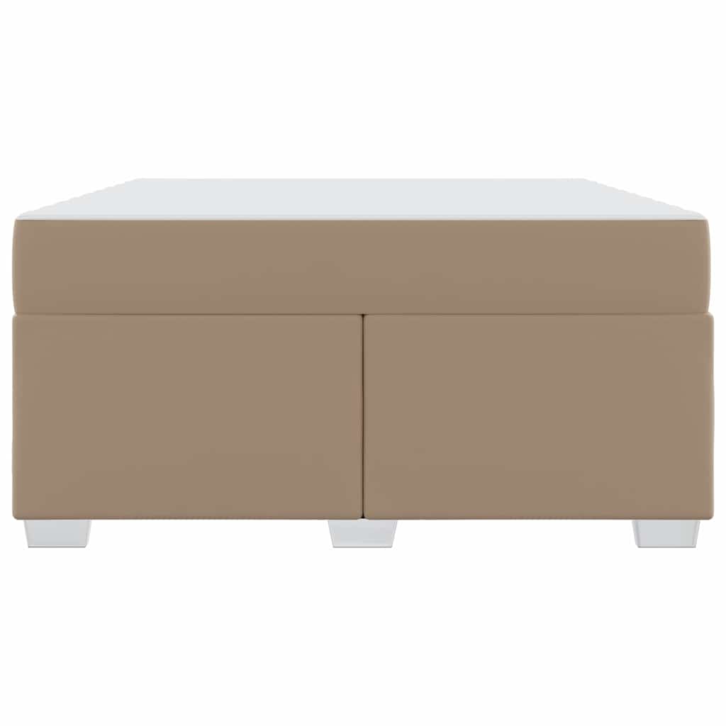 Bedframe met matras Cappuccino 160 x 200 cm Stof is nu te koop bij PeponiXL, paradijselijk wonen!