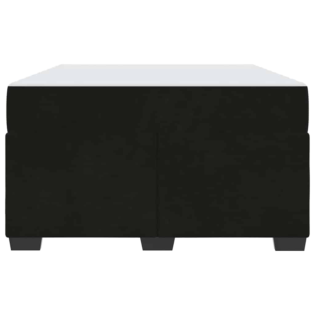 Bedframe met matras Zwart 120 x 200 cm Stof is nu te koop bij PeponiXL, paradijselijk wonen!