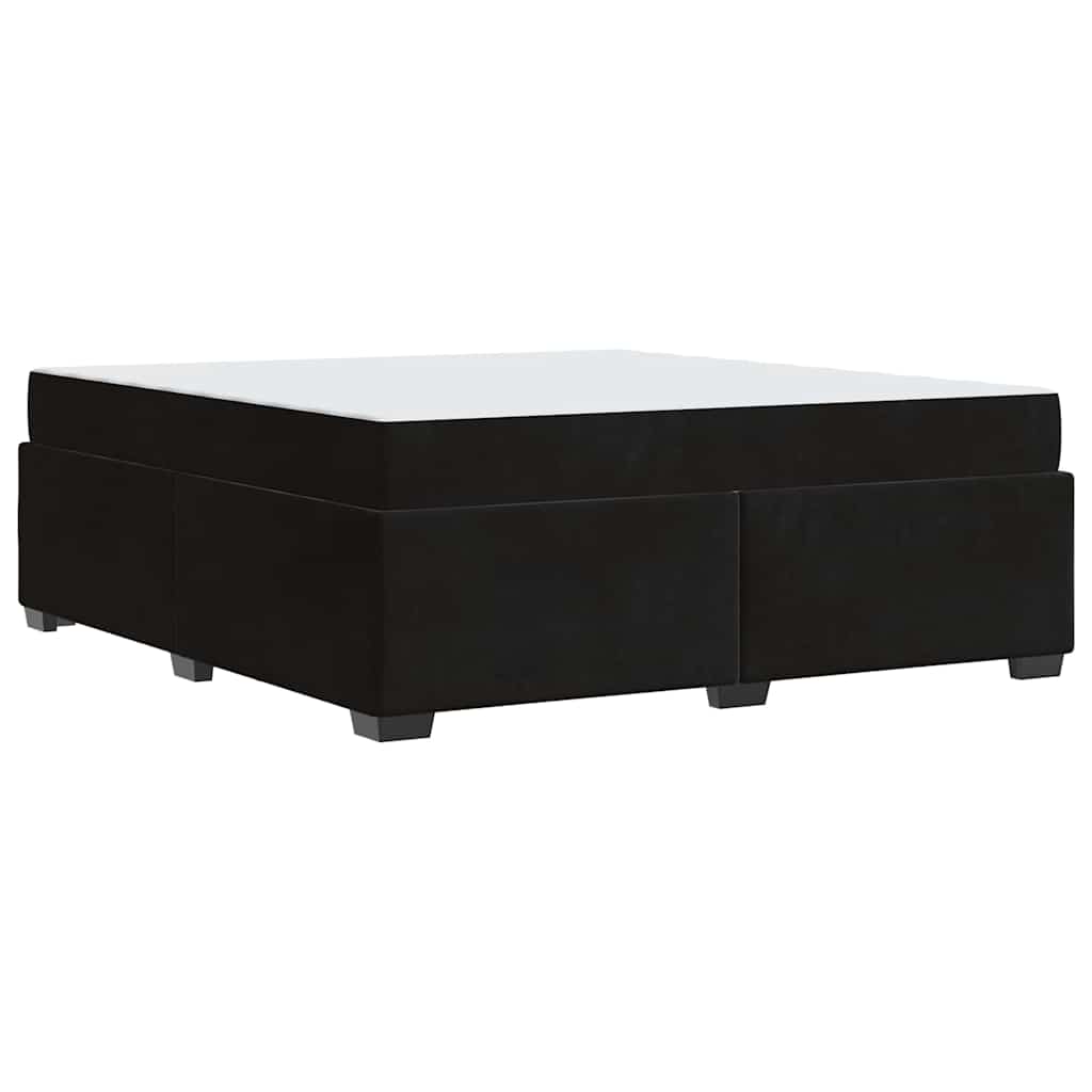 Bedframe met matras Zwart 180 x 200 cm Stof is nu te koop bij PeponiXL, paradijselijk wonen!
